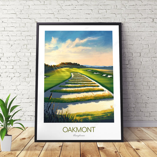 Oakmont Country Club Golf Course Print