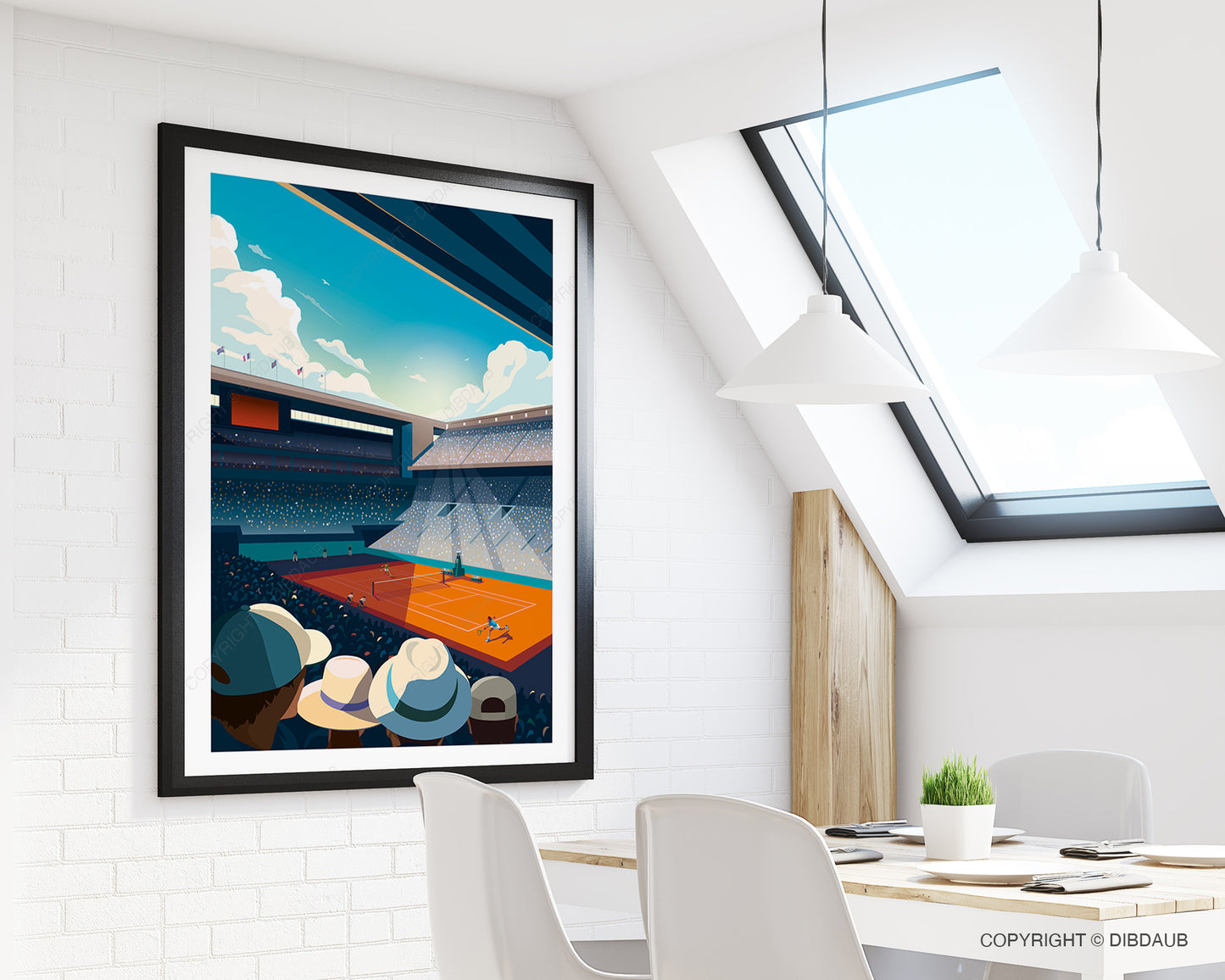 Tennis Poster - French Open