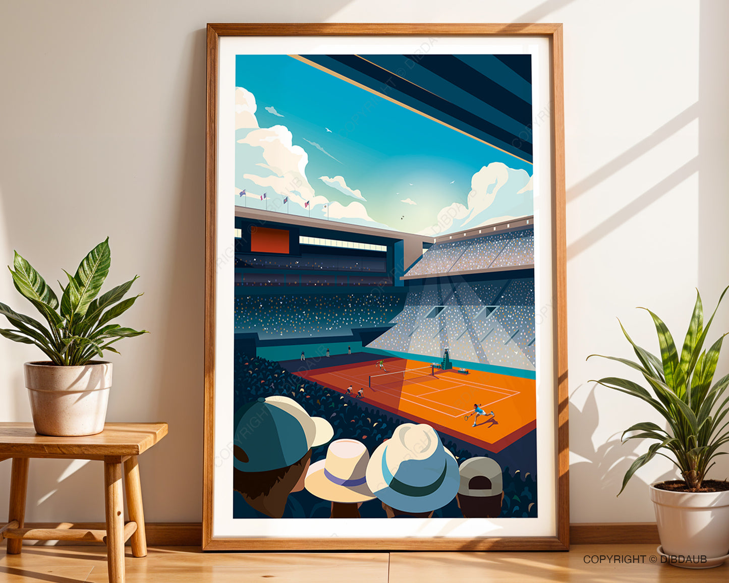Tennis Poster - French Open