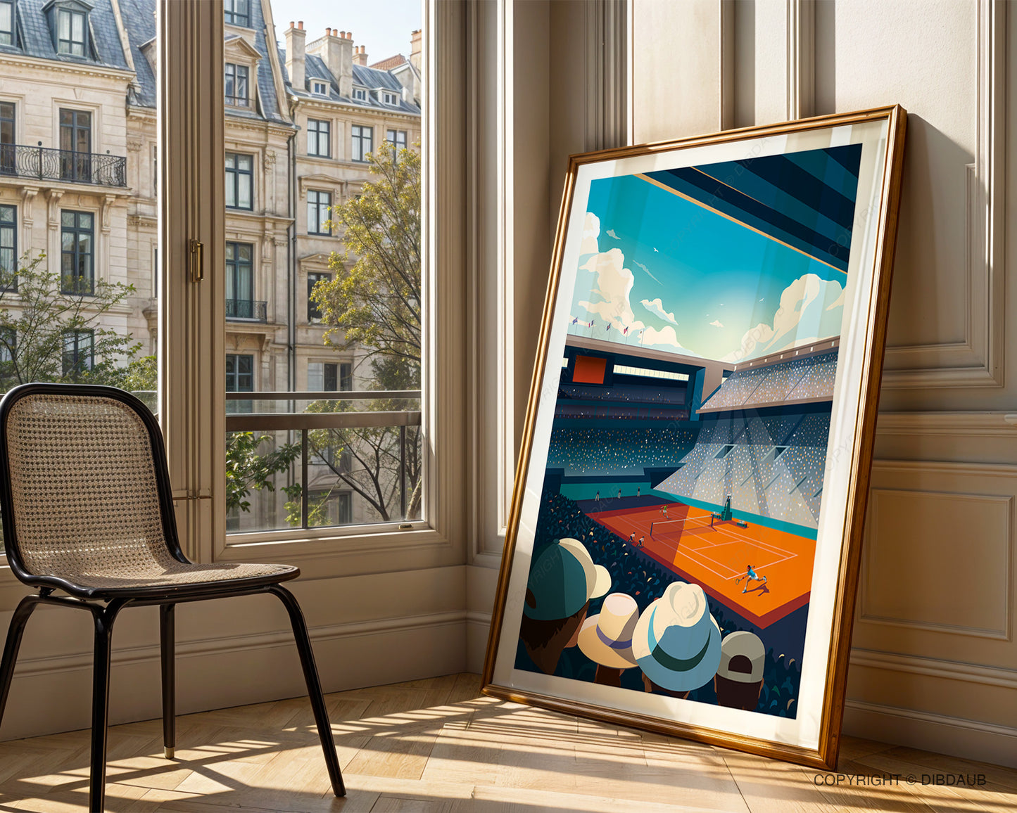 Tennis Poster - French Open