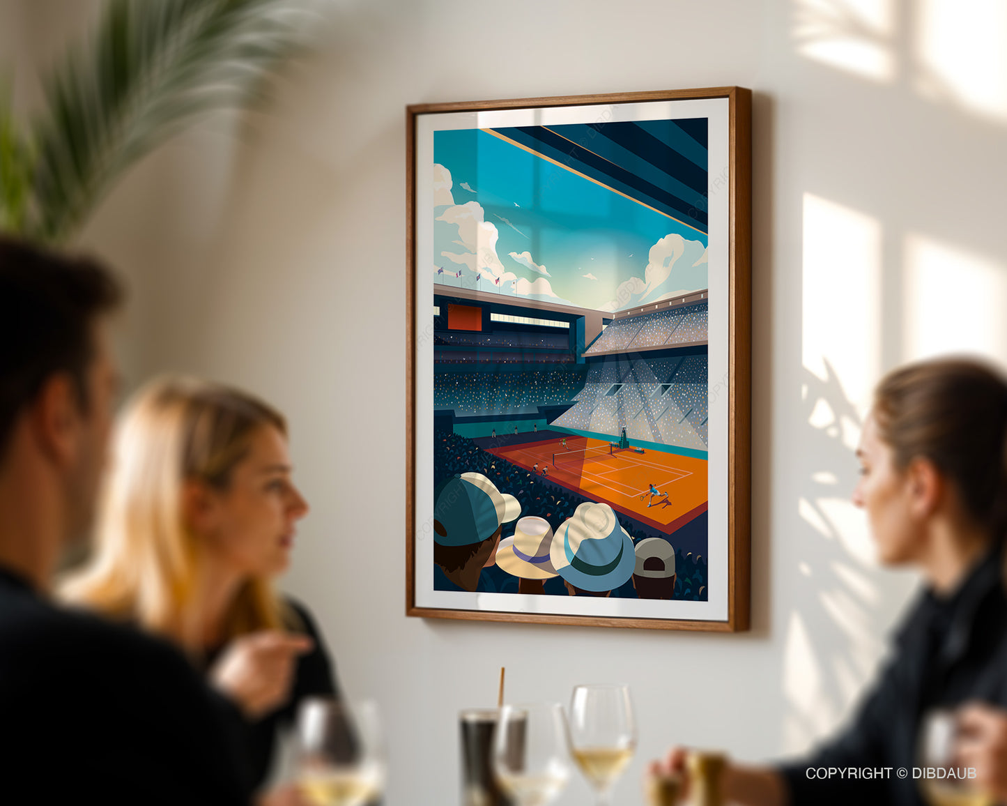 Tennis Poster - French Open