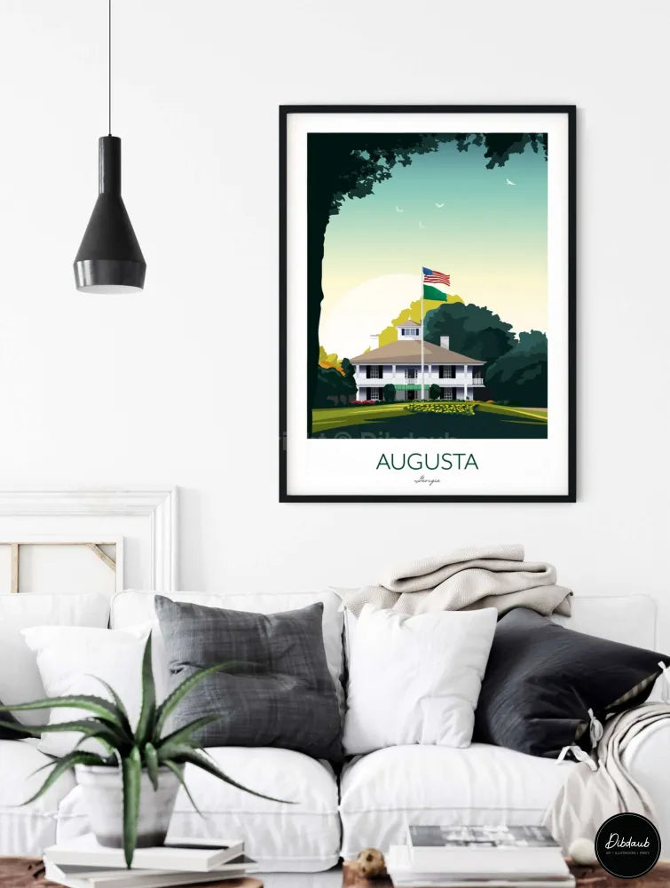 Augusta Golf Wall Art