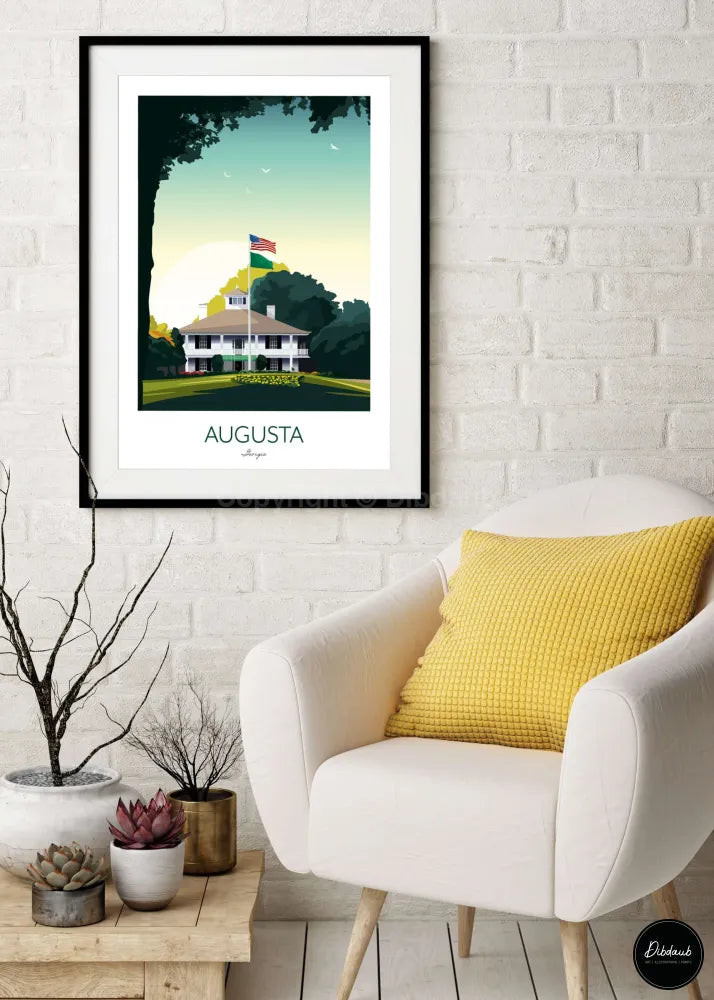 Golf Print Home Decor Wall Art