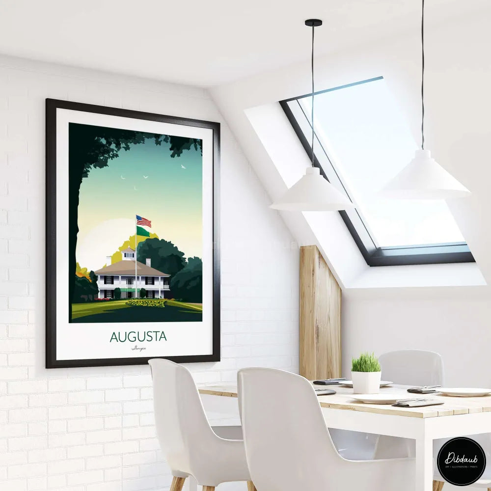 Golf Print Wall Art Kitchen