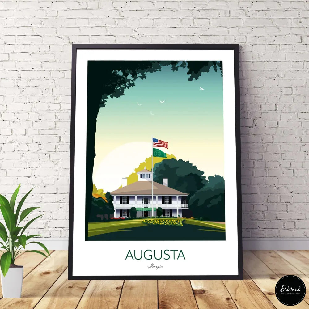 Augusta National Golf Print Georgia