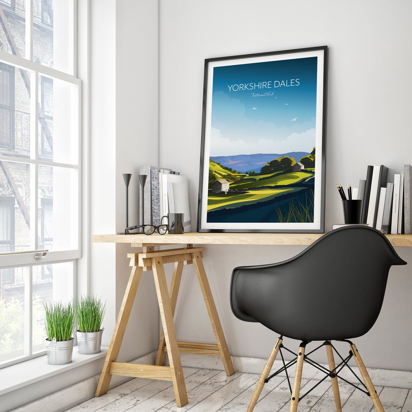 Yorkshire Dales Office Print