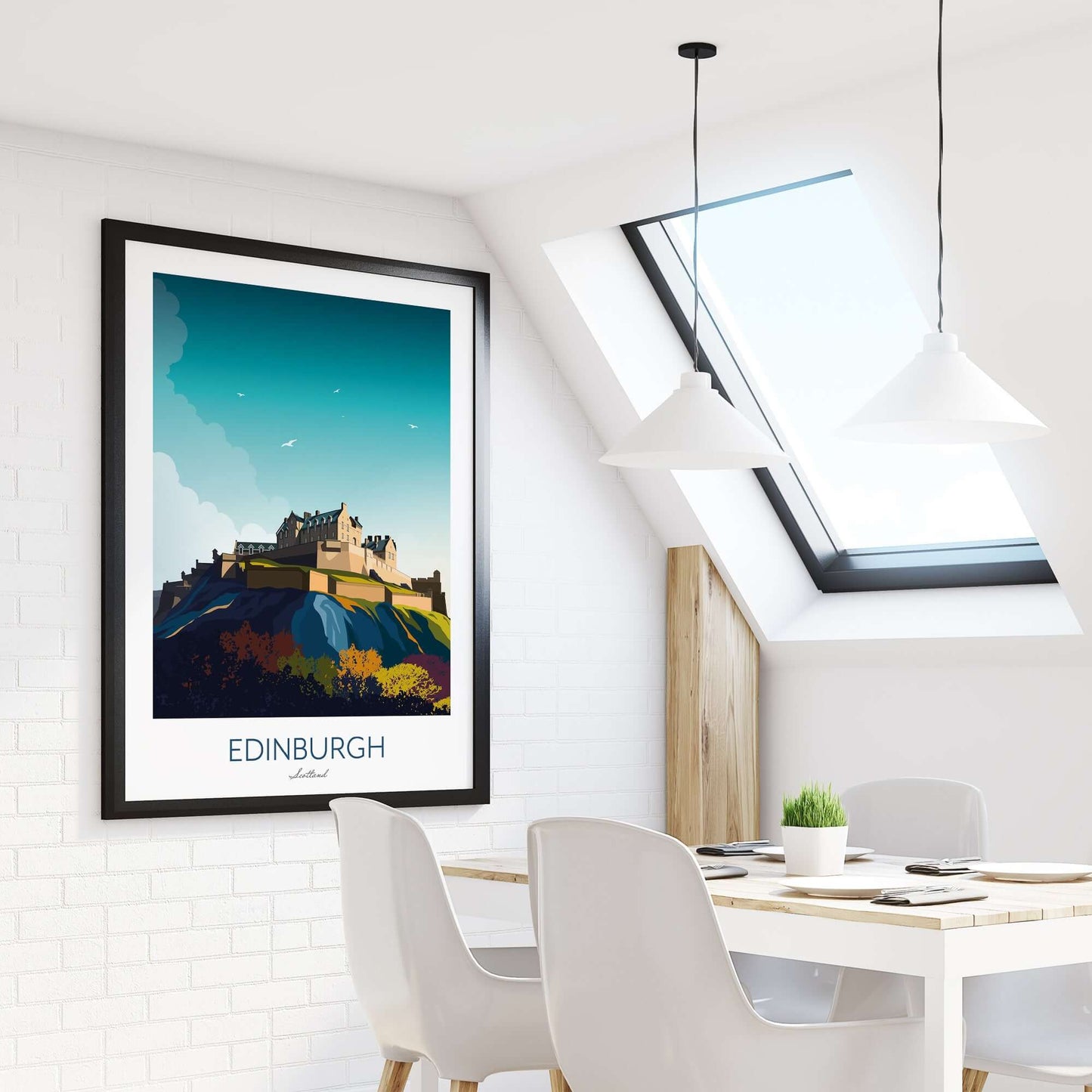 Edinburgh Print Kitchen Wall Art