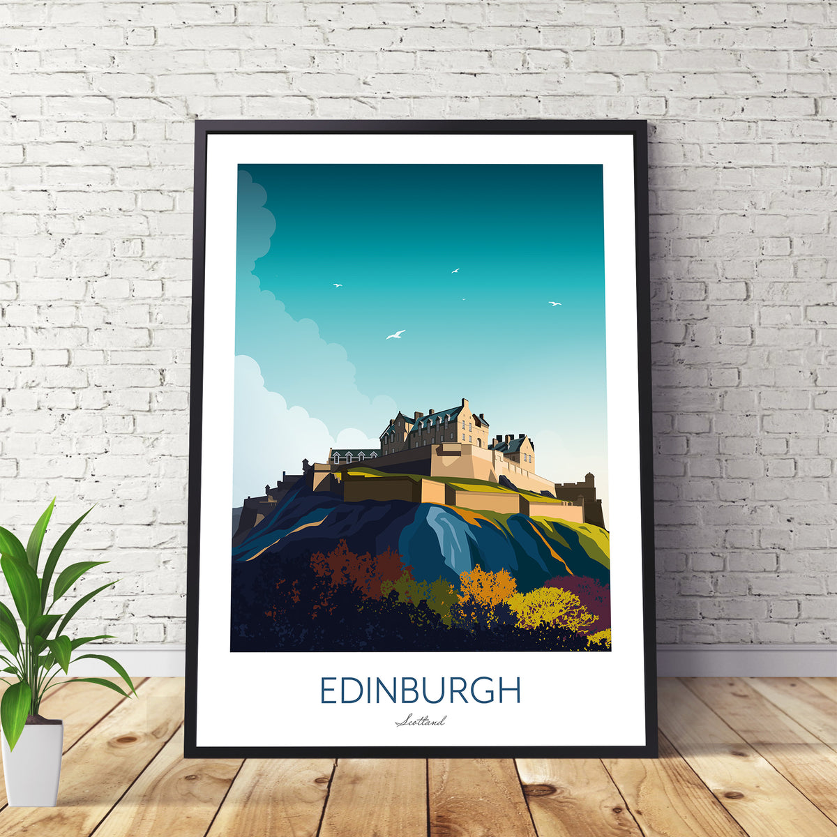 Edinburgh Print - Scotland Dibdaub –