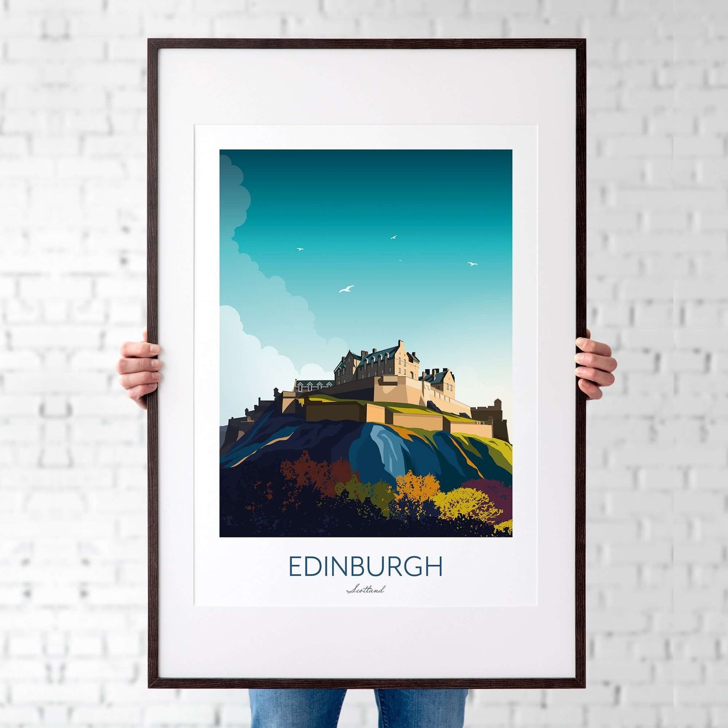 Edinburgh Wall Art Print
