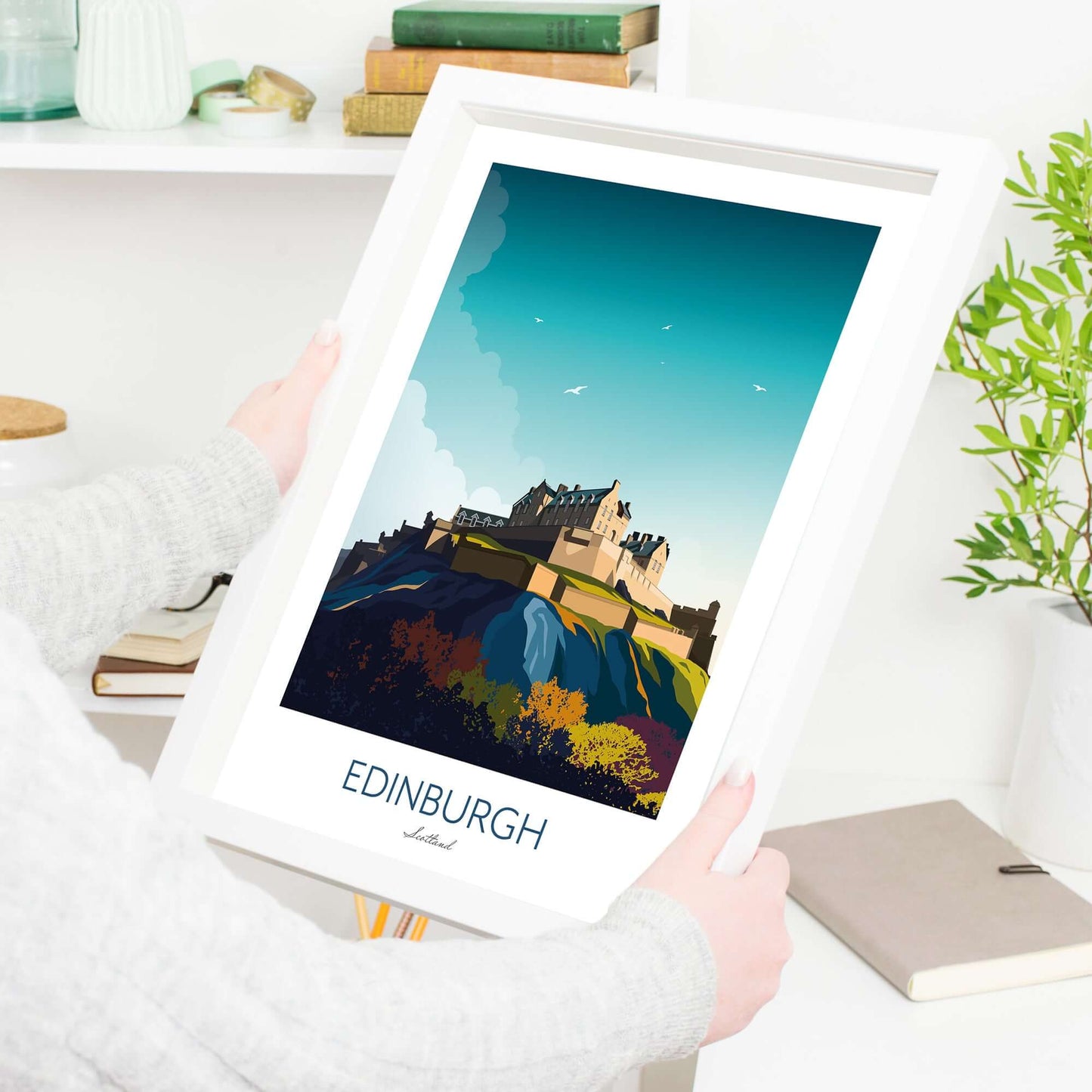Edinburgh Framed Wall Art Print