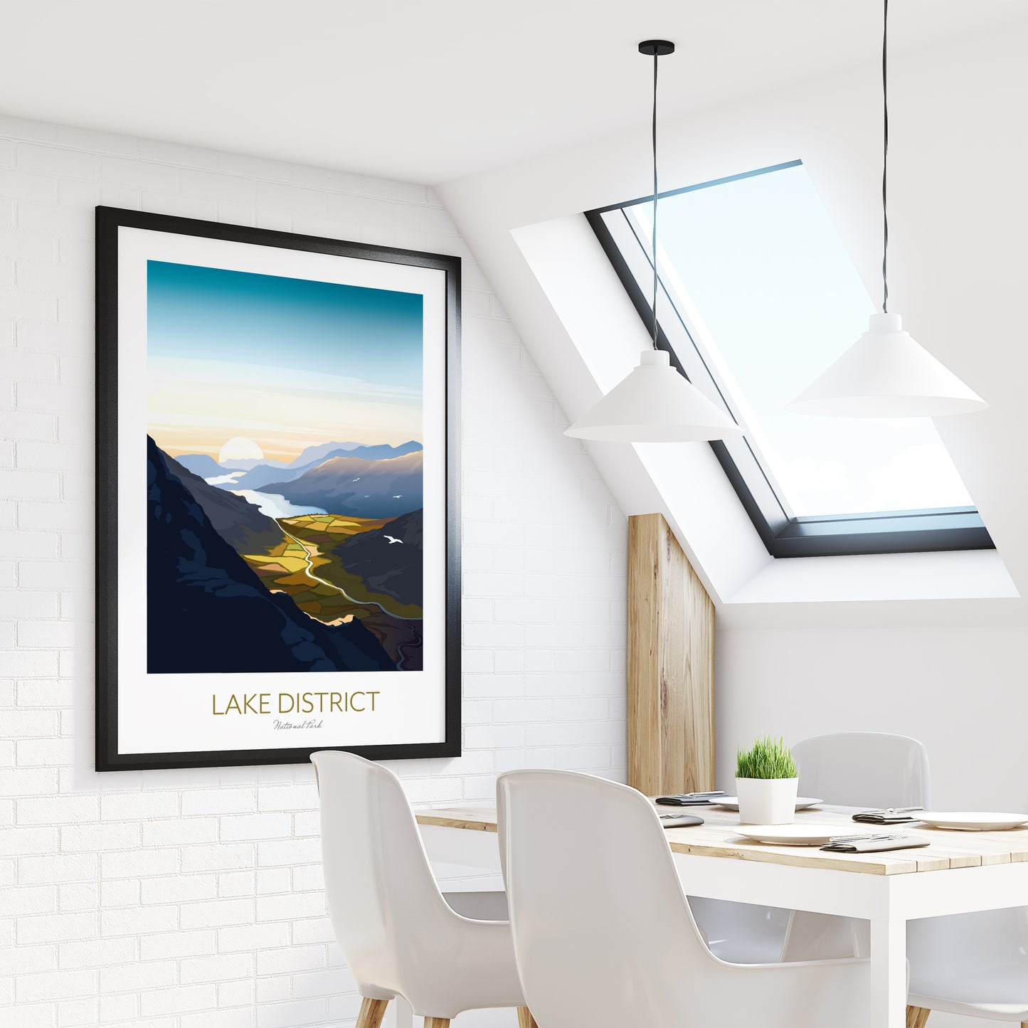 Lake District Wall Art Kitchen