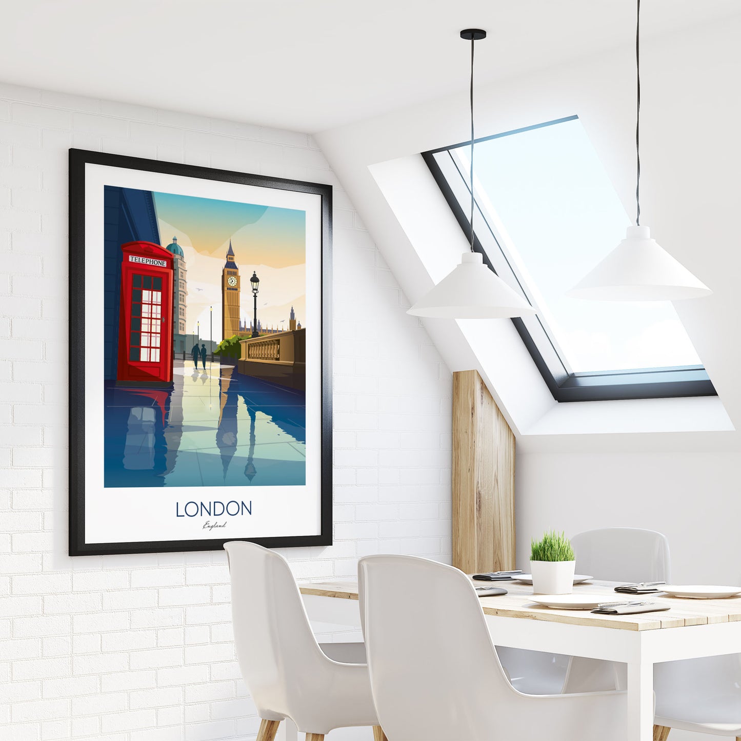 London Wall Art Print