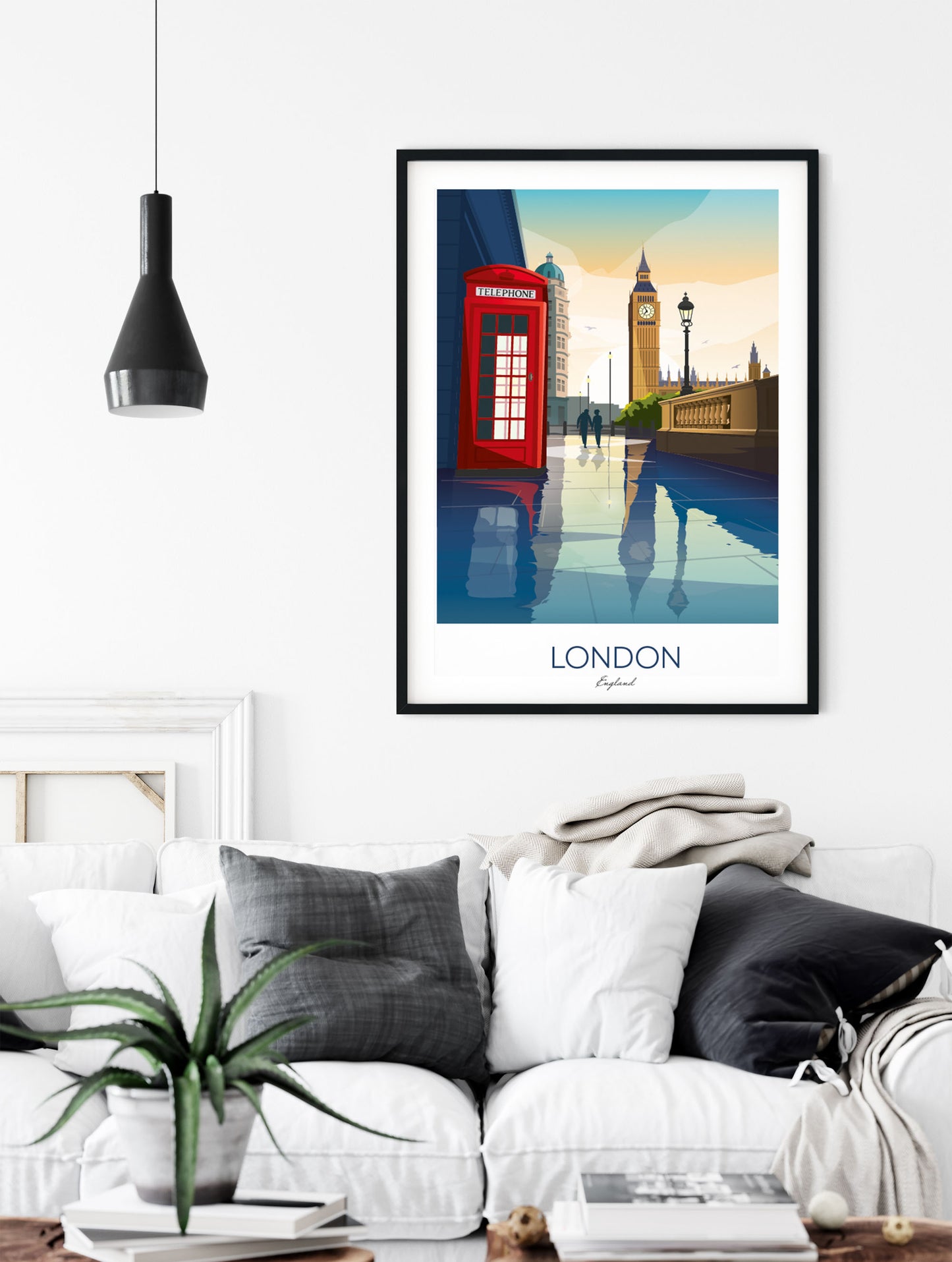 London Wall Art Print