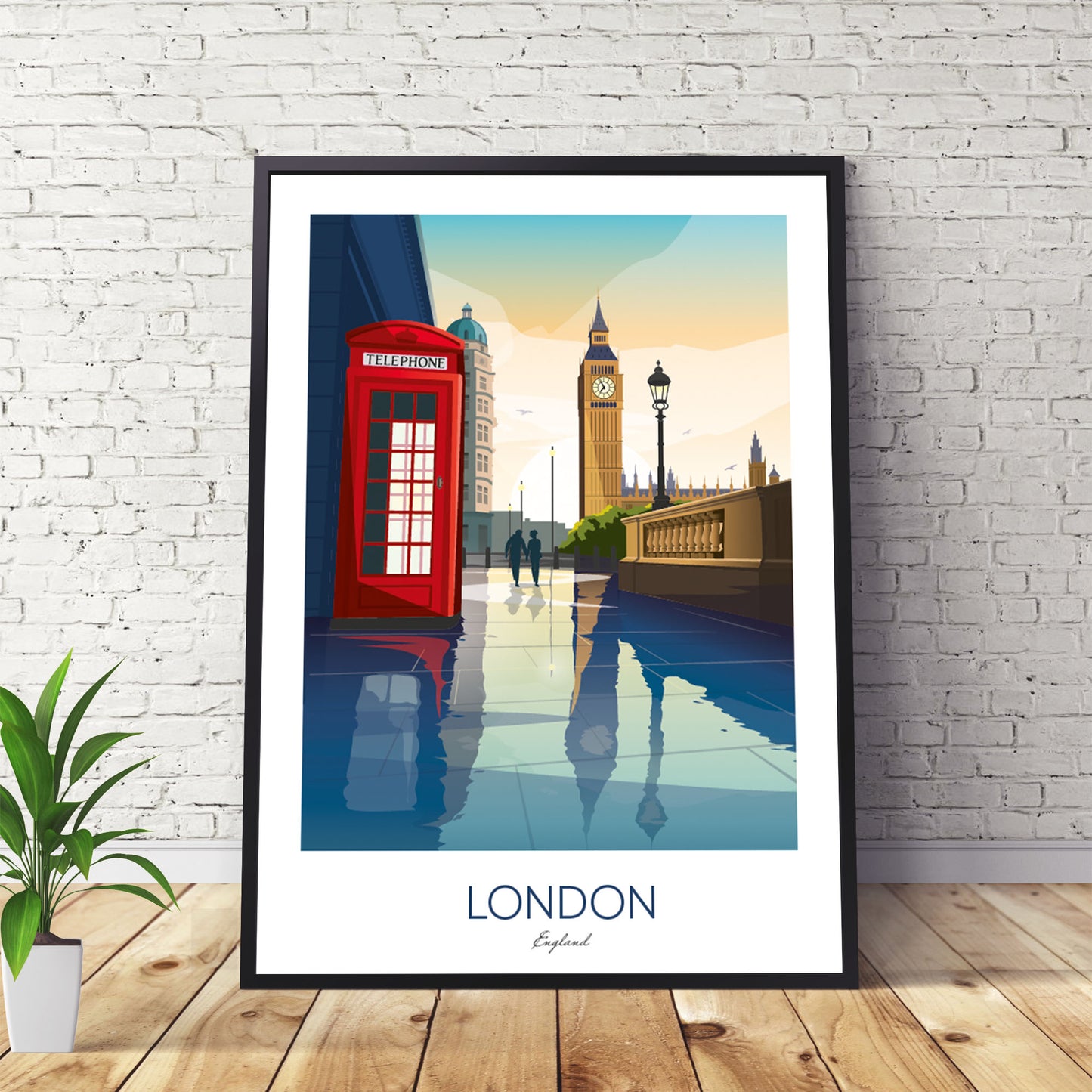 London Wall Art Print