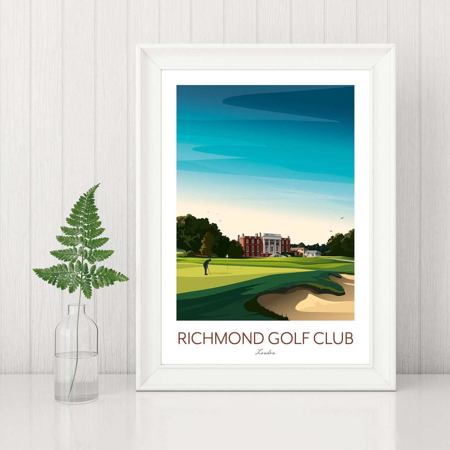 Richmond Golf Course Print London