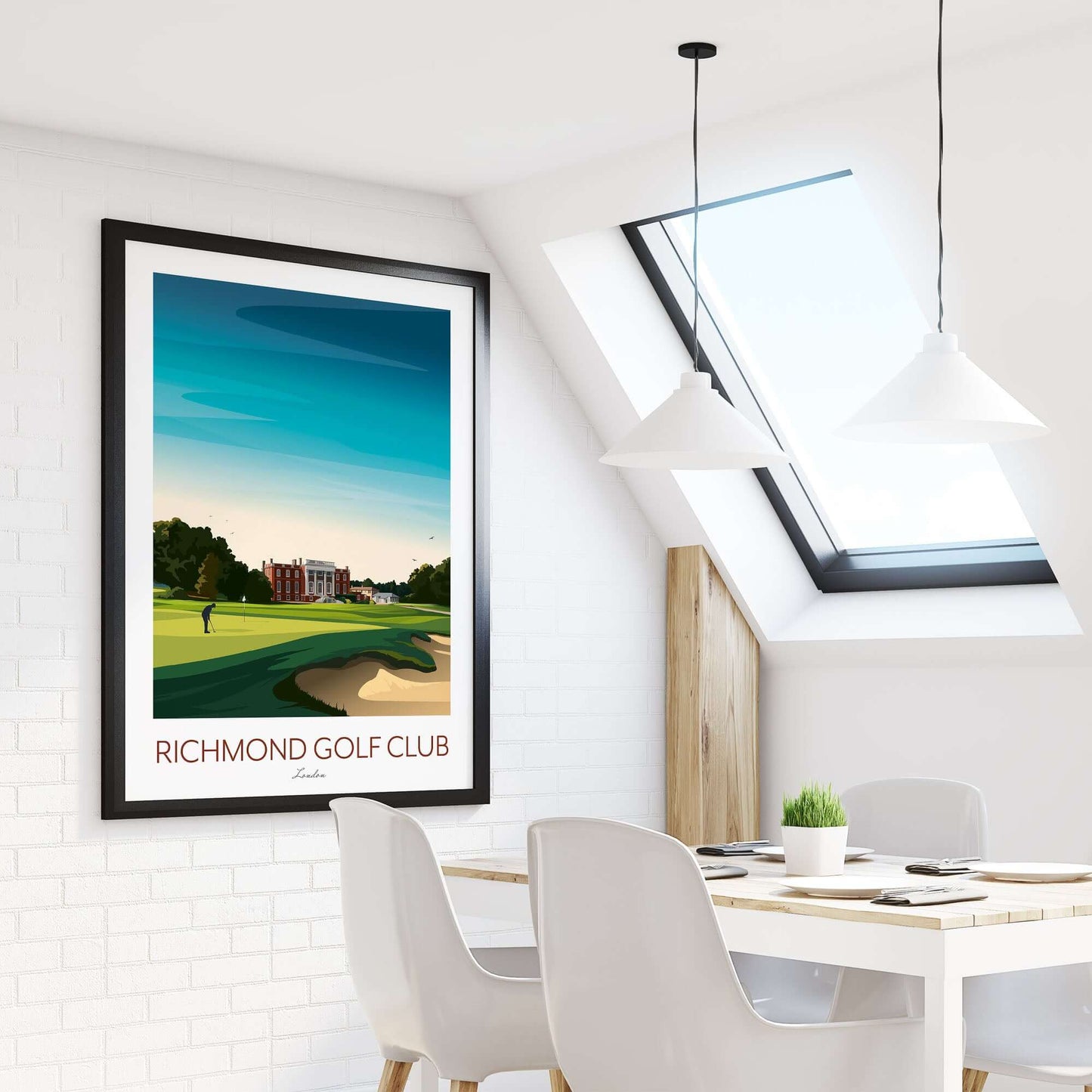 Richmond Golf Course Print London