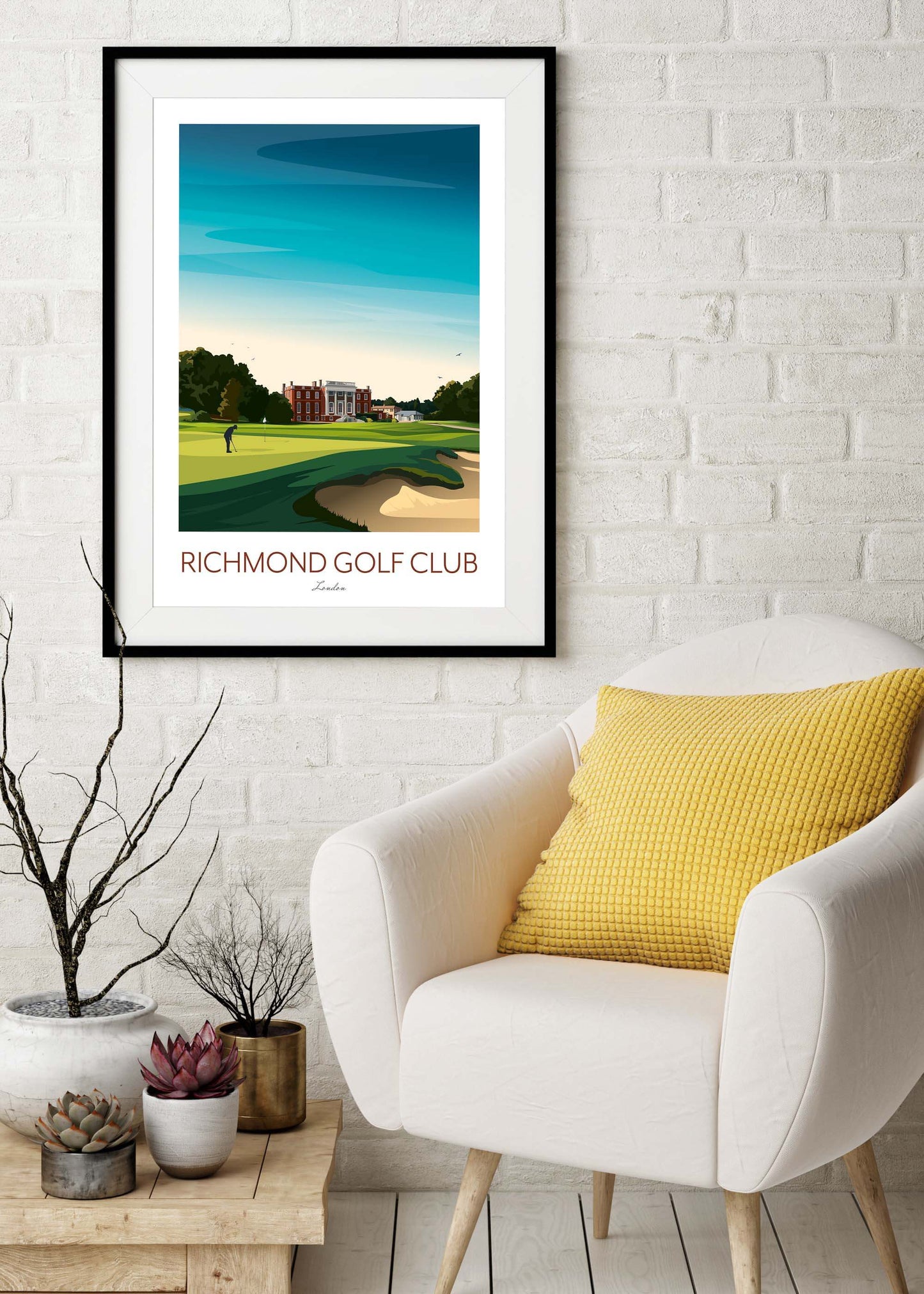 Richmond Golf Course Print London