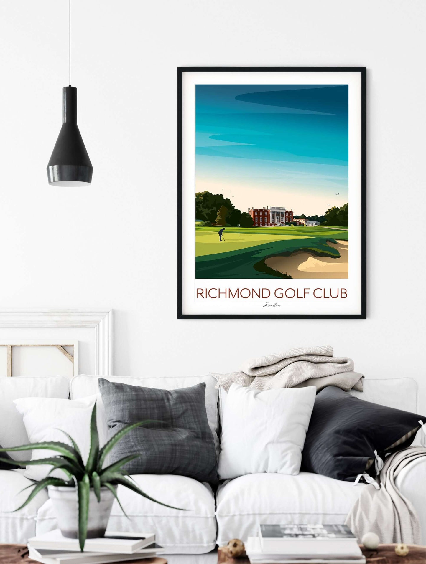 Richmond Golf Course Print London