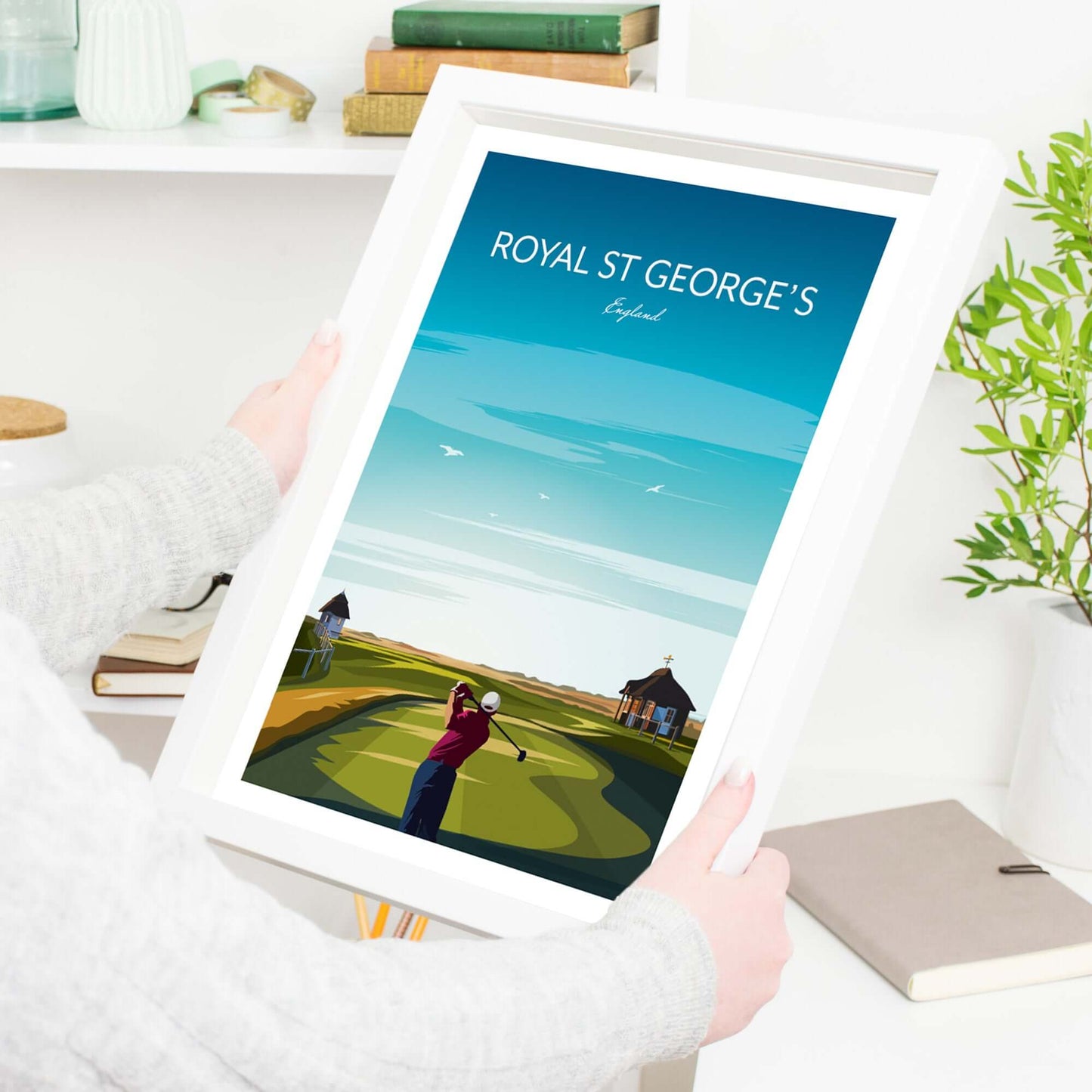 Royal St George's Golf Wall Art England