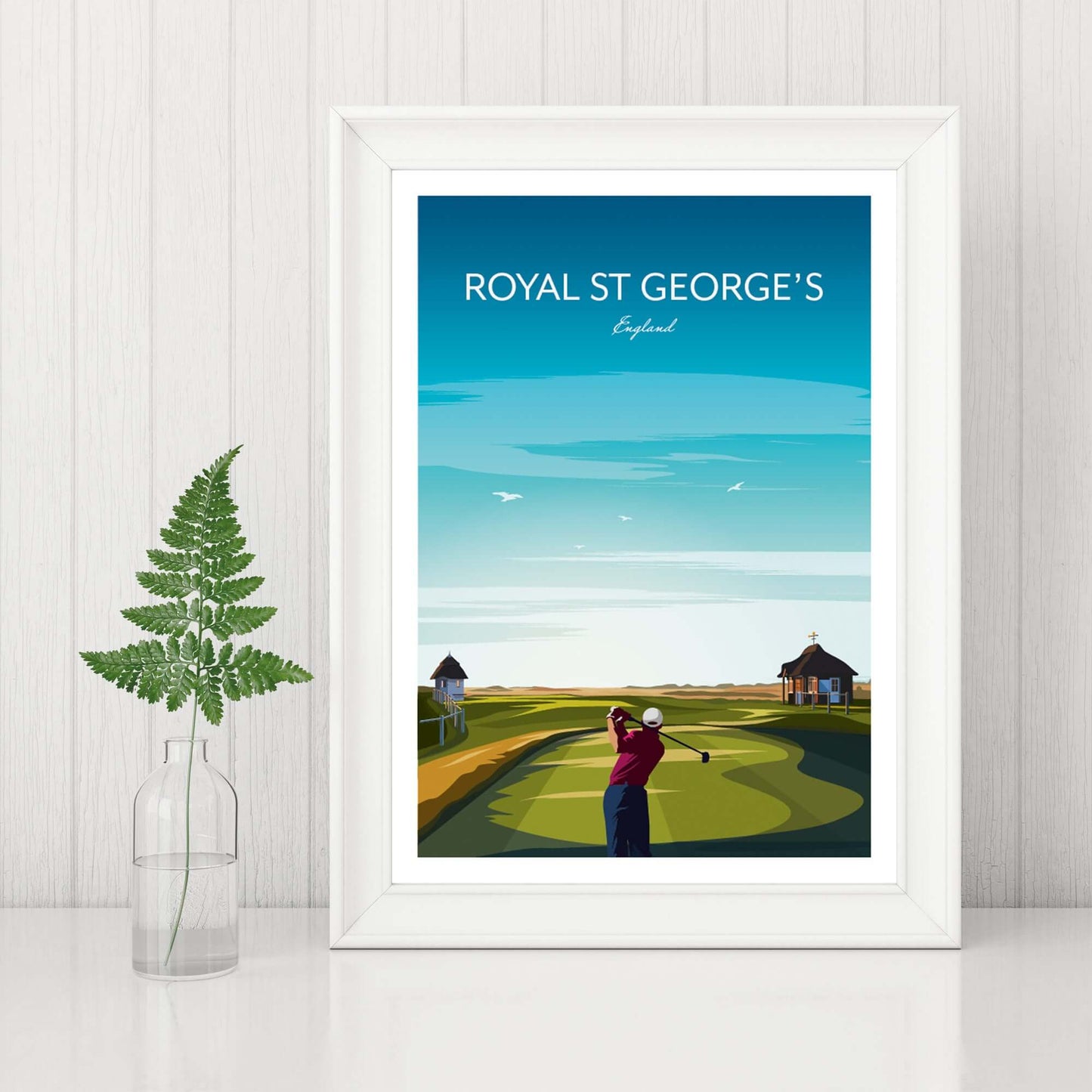 Royal St George's Golf Wall Art England