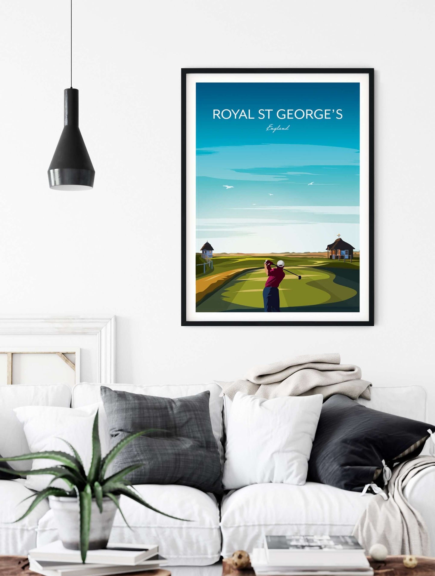 Royal St George's Golf Wall Art England