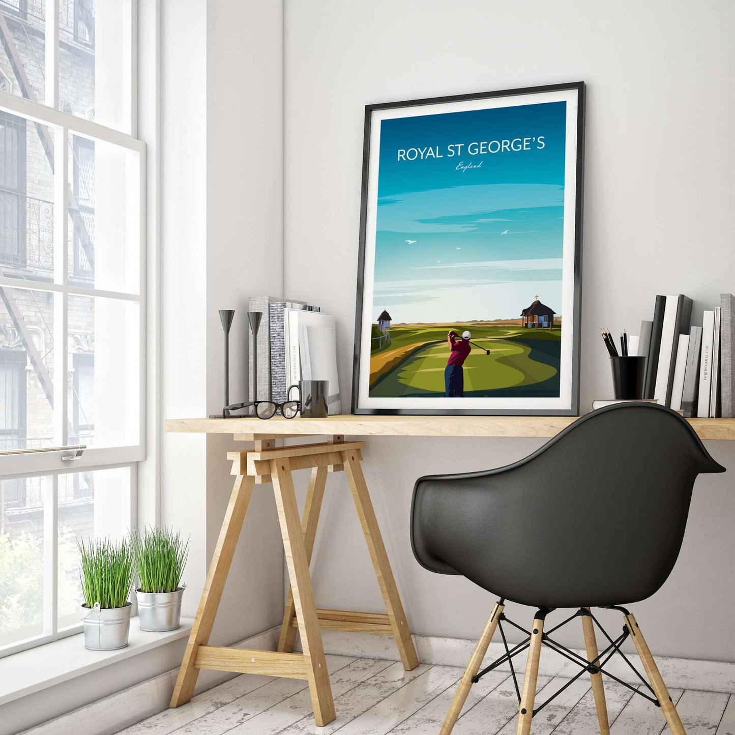 Royal St George's Golf Wall Art England