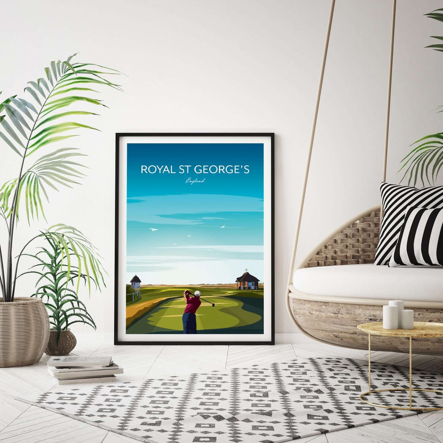 Royal St George's Golf Wall Art England