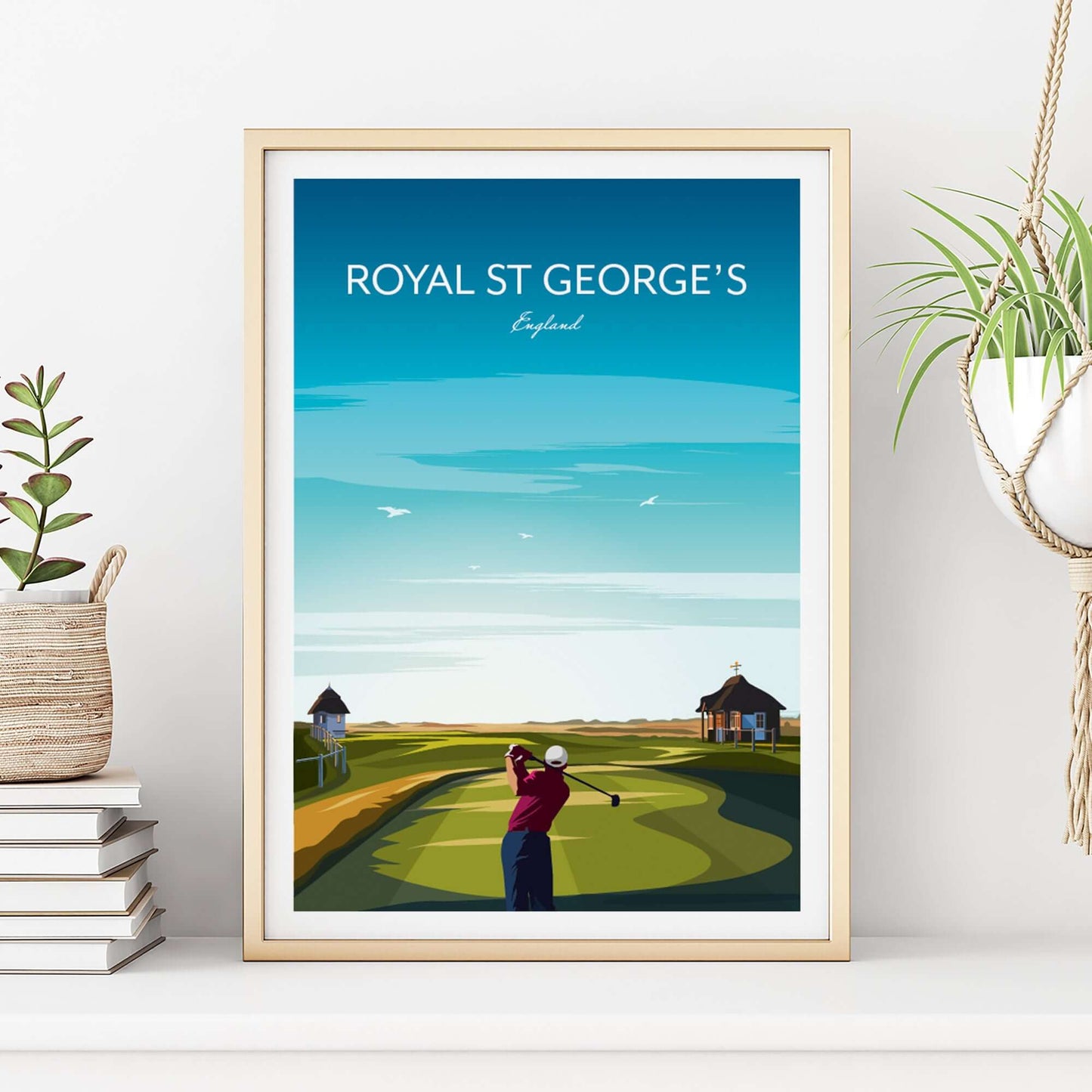 Royal St George's Golf Wall Art England