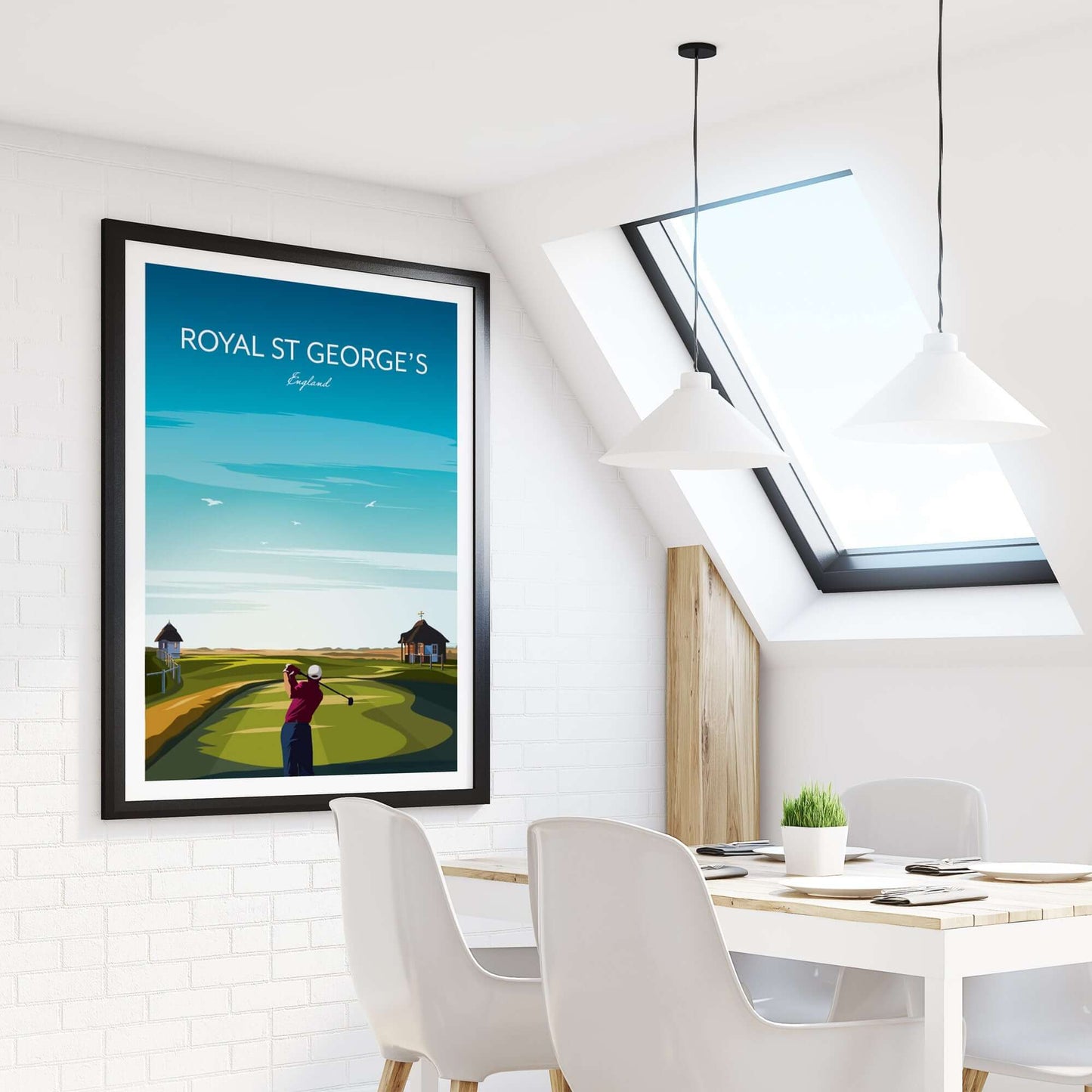 Royal St George's Golf Wall Art England