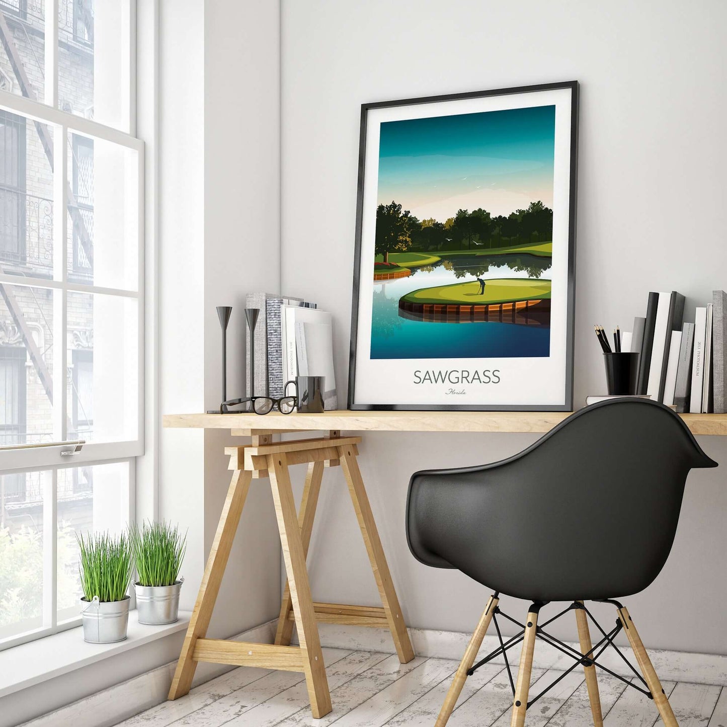 Sawgrass Florida Golf Print