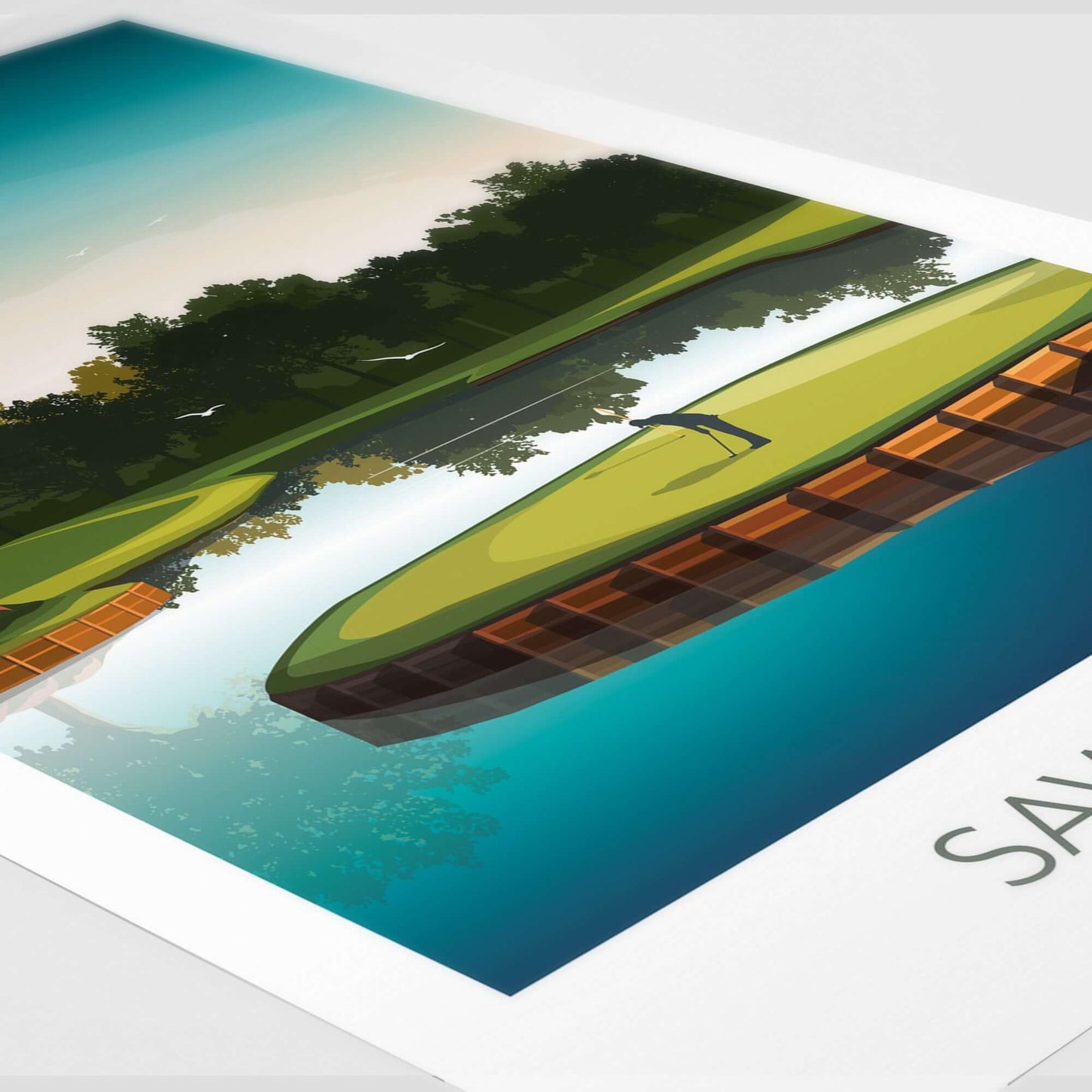 Sawgrass Florida Golf Print