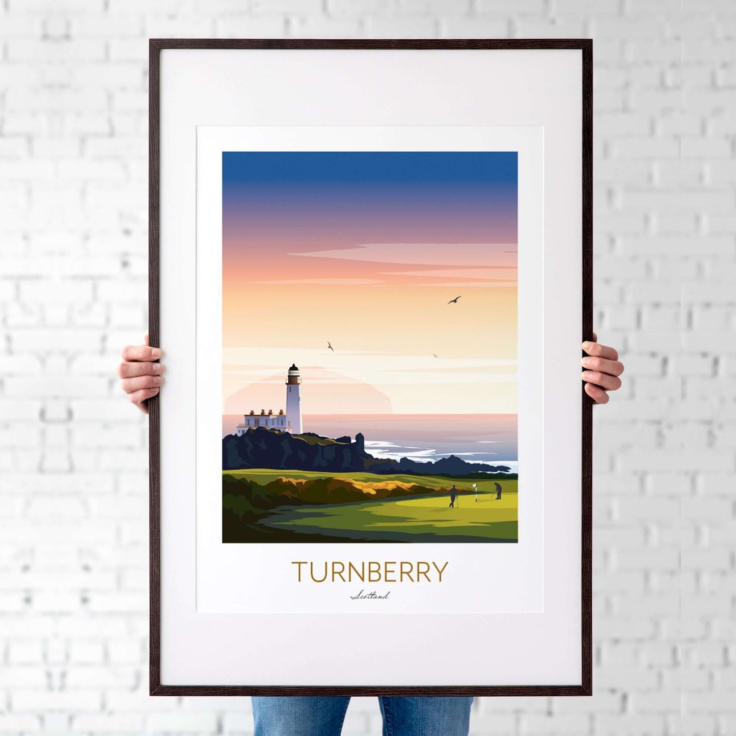 Turnberry Golf Course Print.