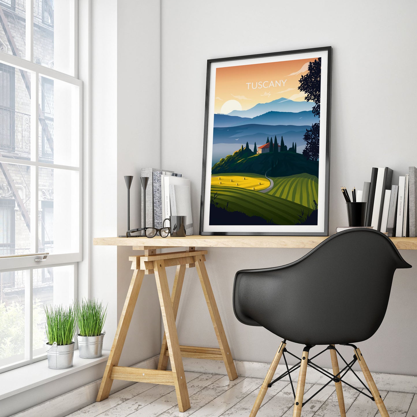 Tuscany Italy Art Print.