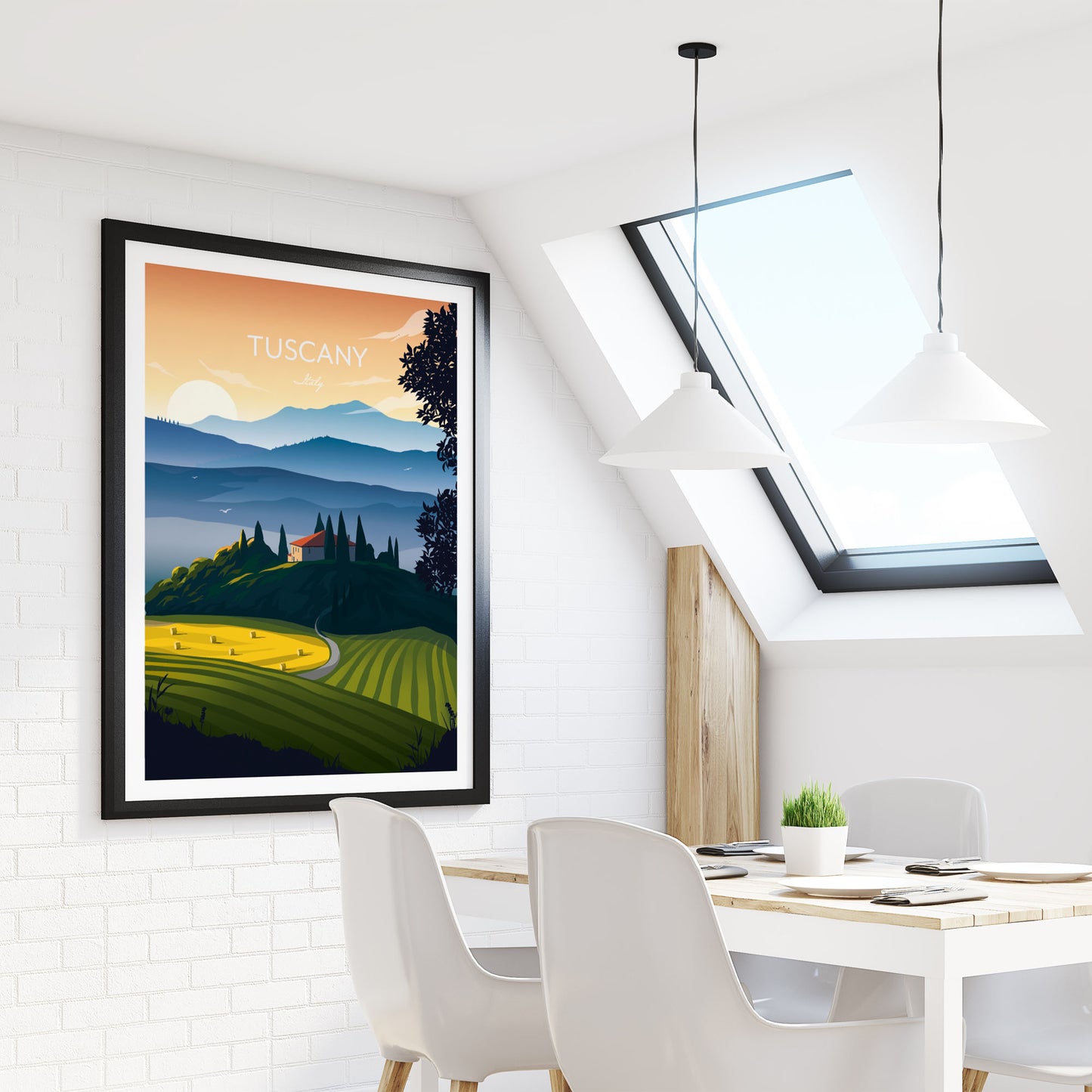 Tuscany Italy Art Print.