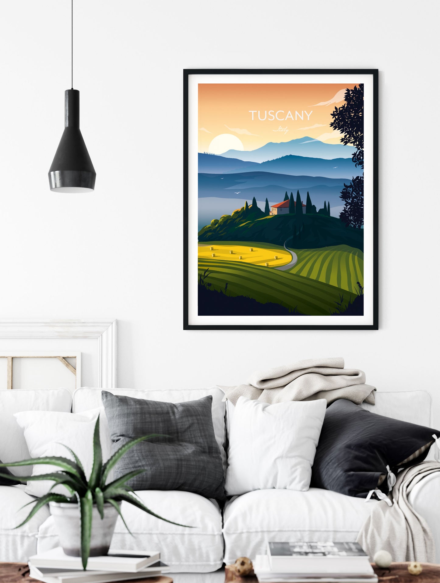 Tuscany Italy Art Print.