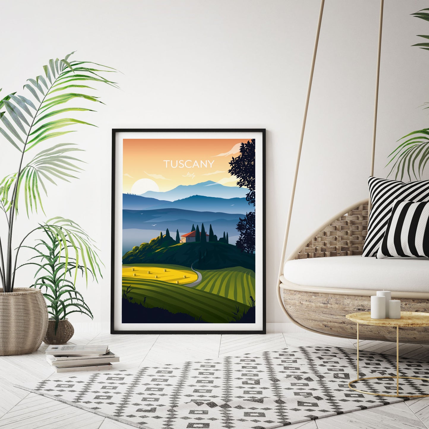 Tuscany Italy Art Print.