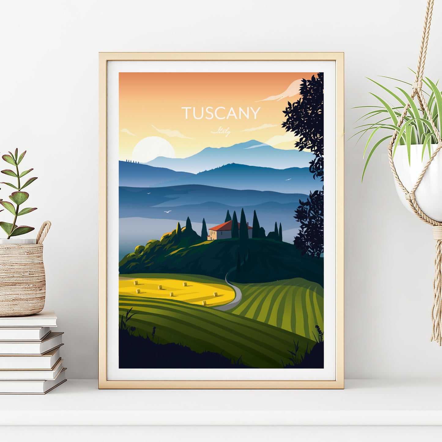 Tuscany Italy Art Print.
