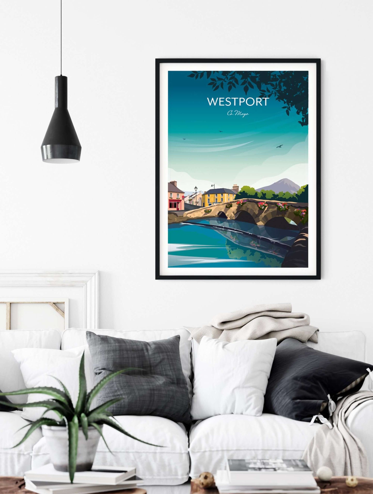 Westport Mayo Art Print - Ireland