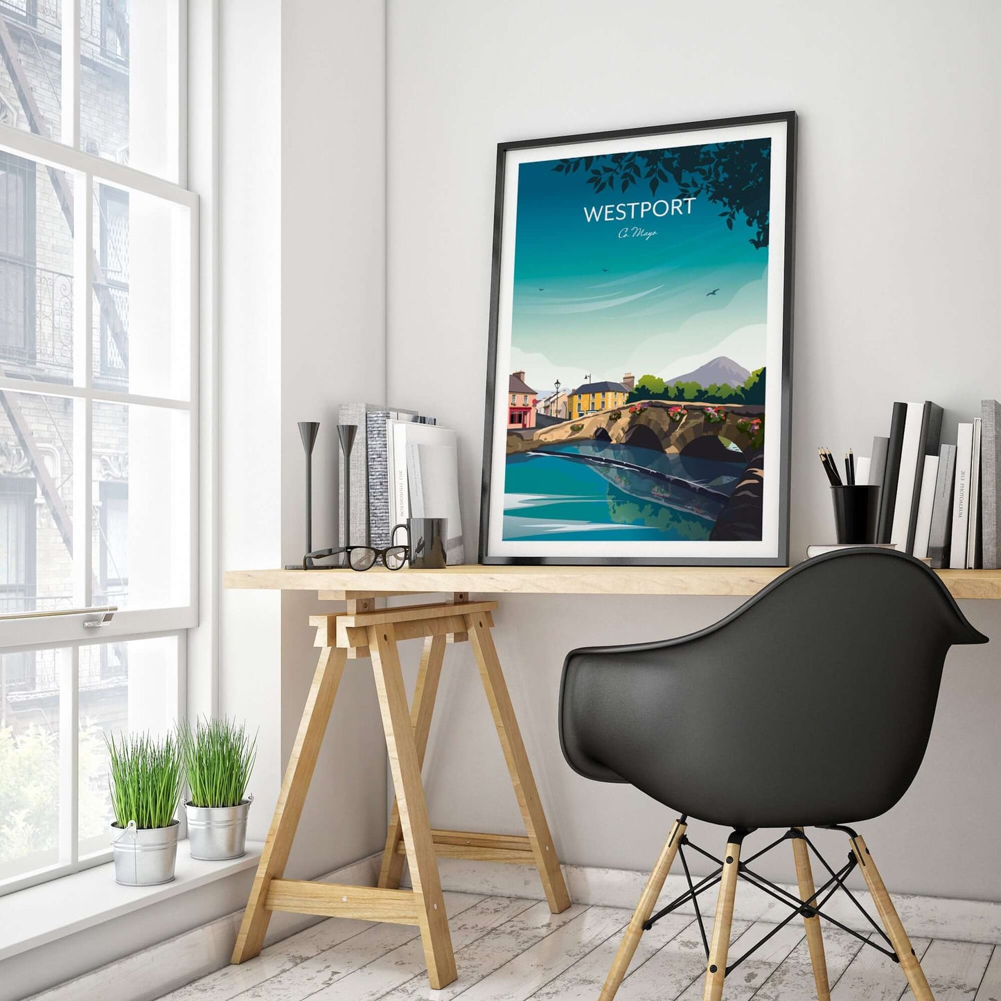 Westport Mayo Art Print - Ireland