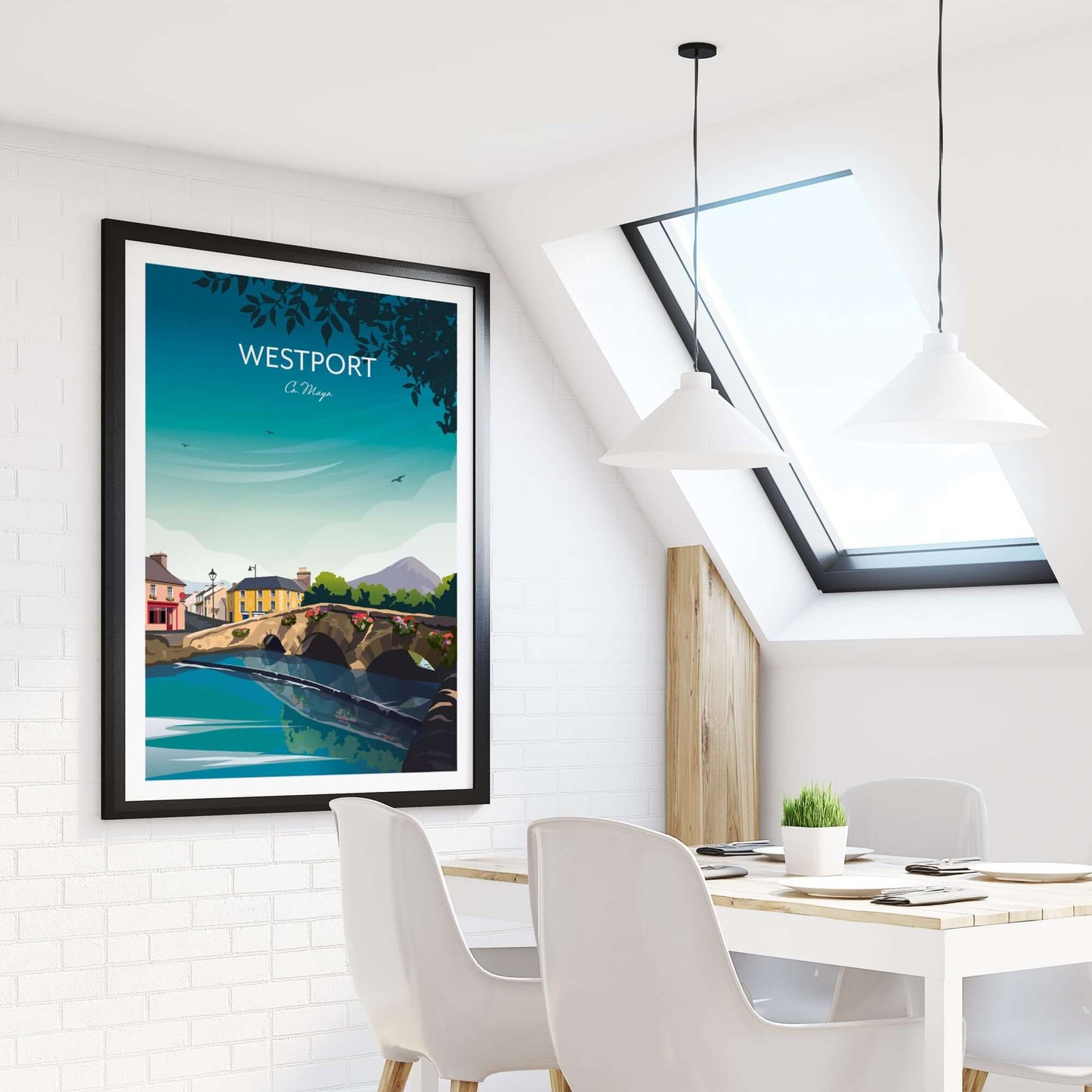 Westport Mayo Art Print - Ireland
