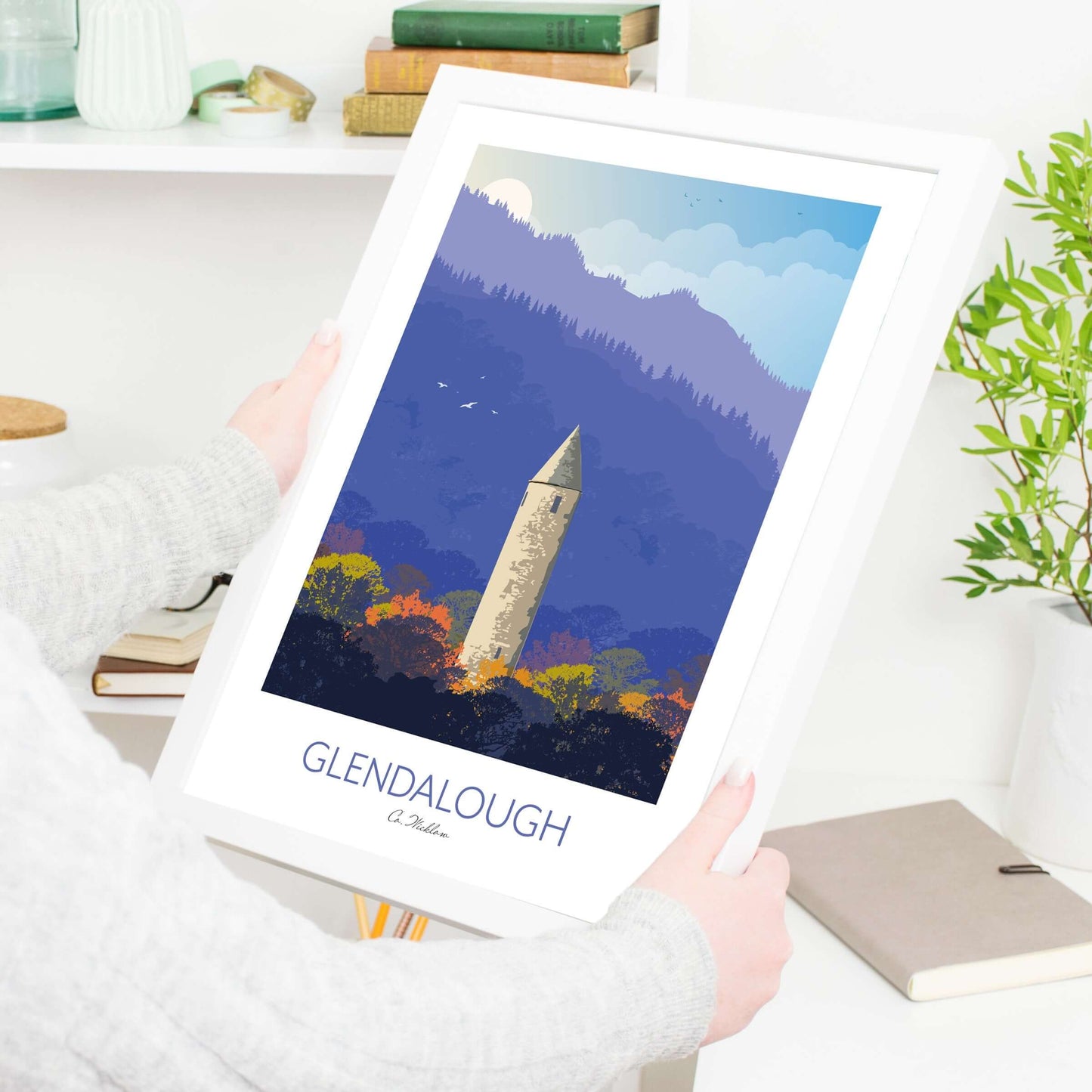 Glendalough Wicklow Art Print