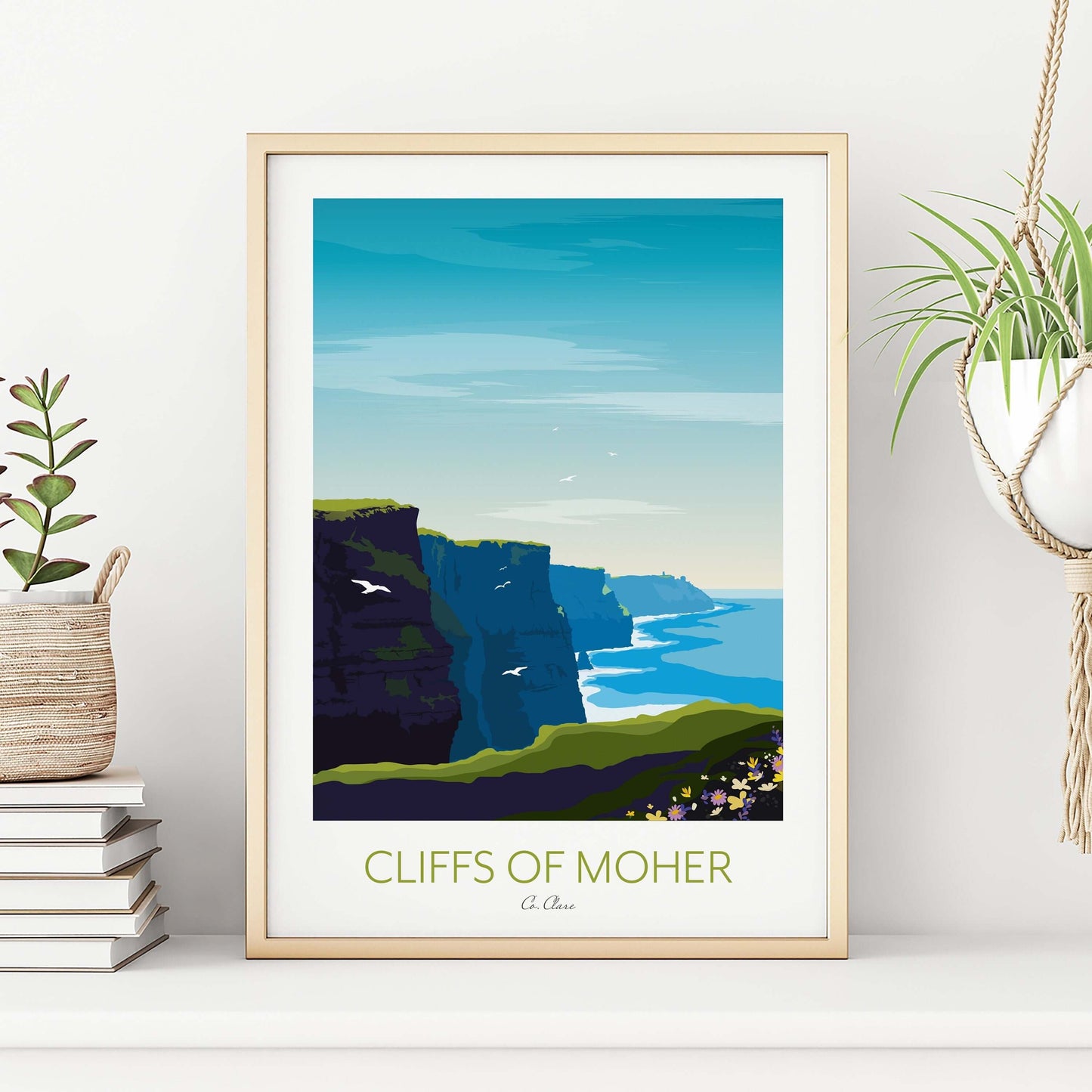 Wall Art Print Cliffs of Moher