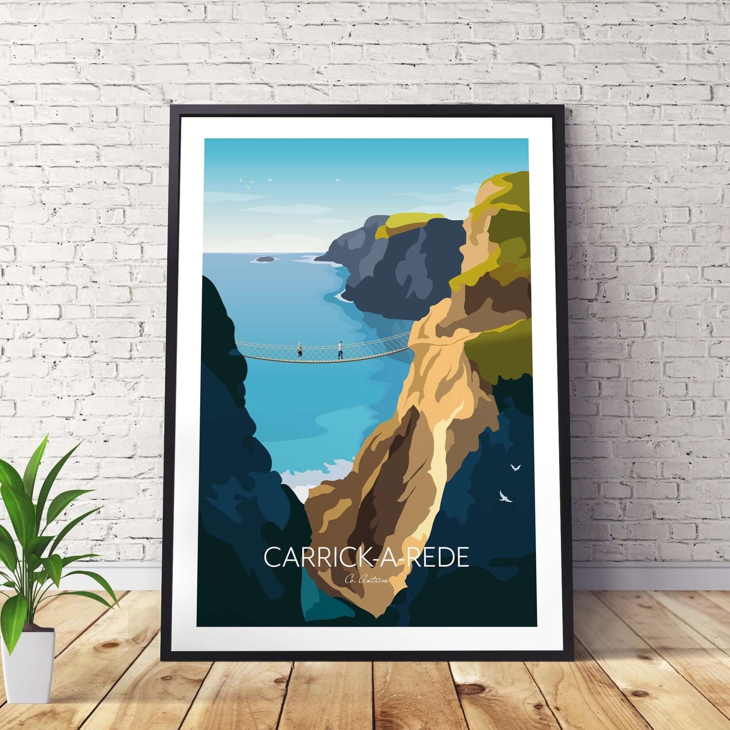 Carrick-a-Rede Northern Ireland Wall Art