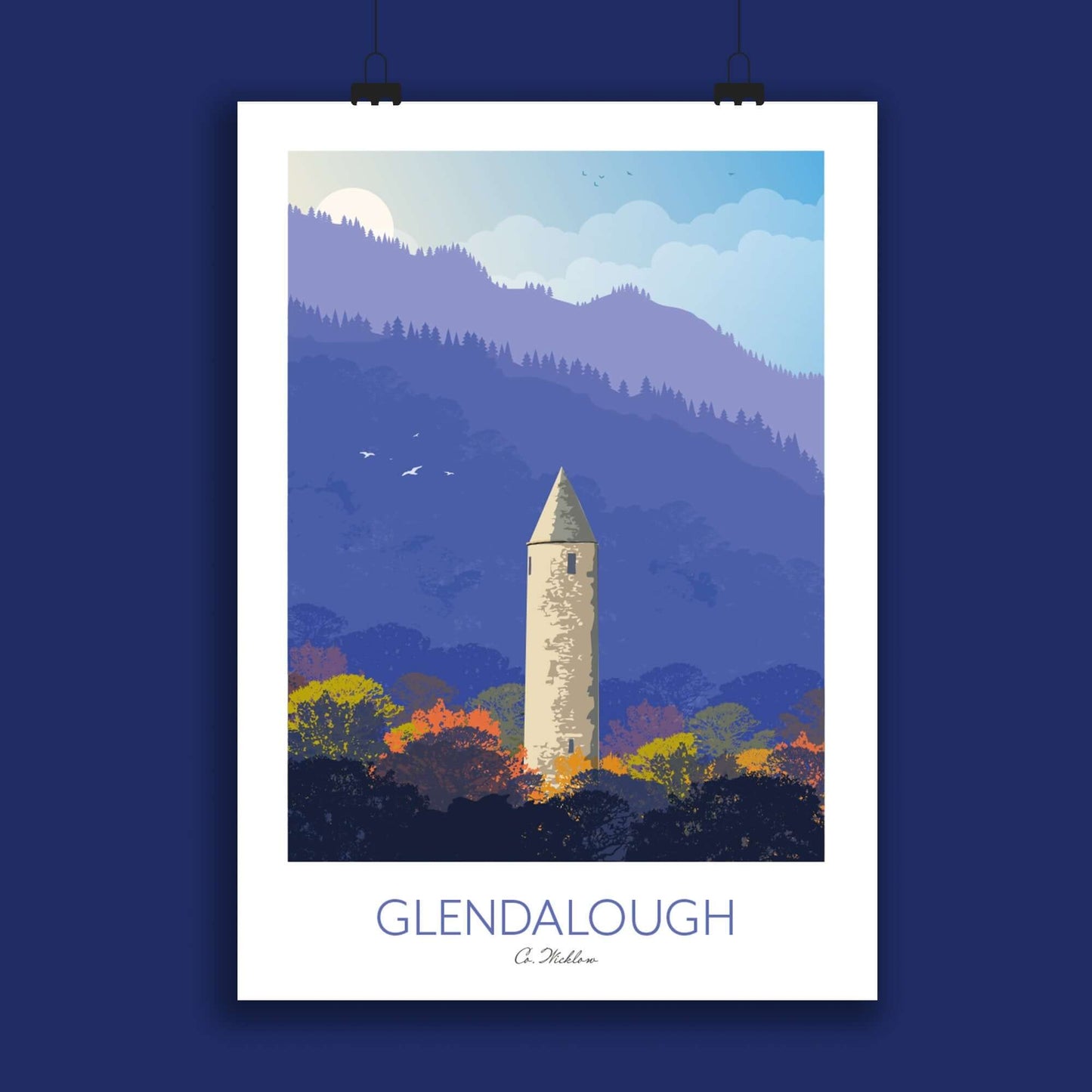 Glendalough Wall Art Print