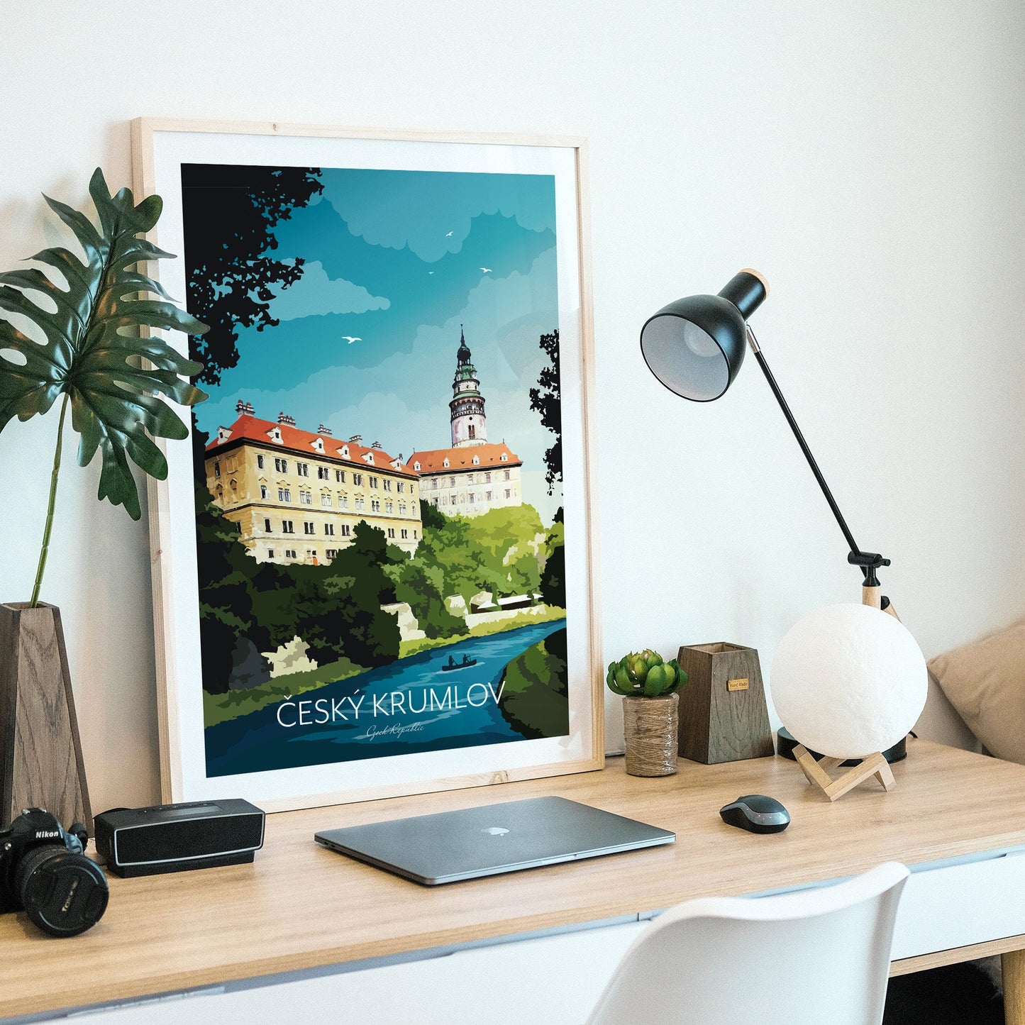 Český Krumlov Art Print Czech Republic