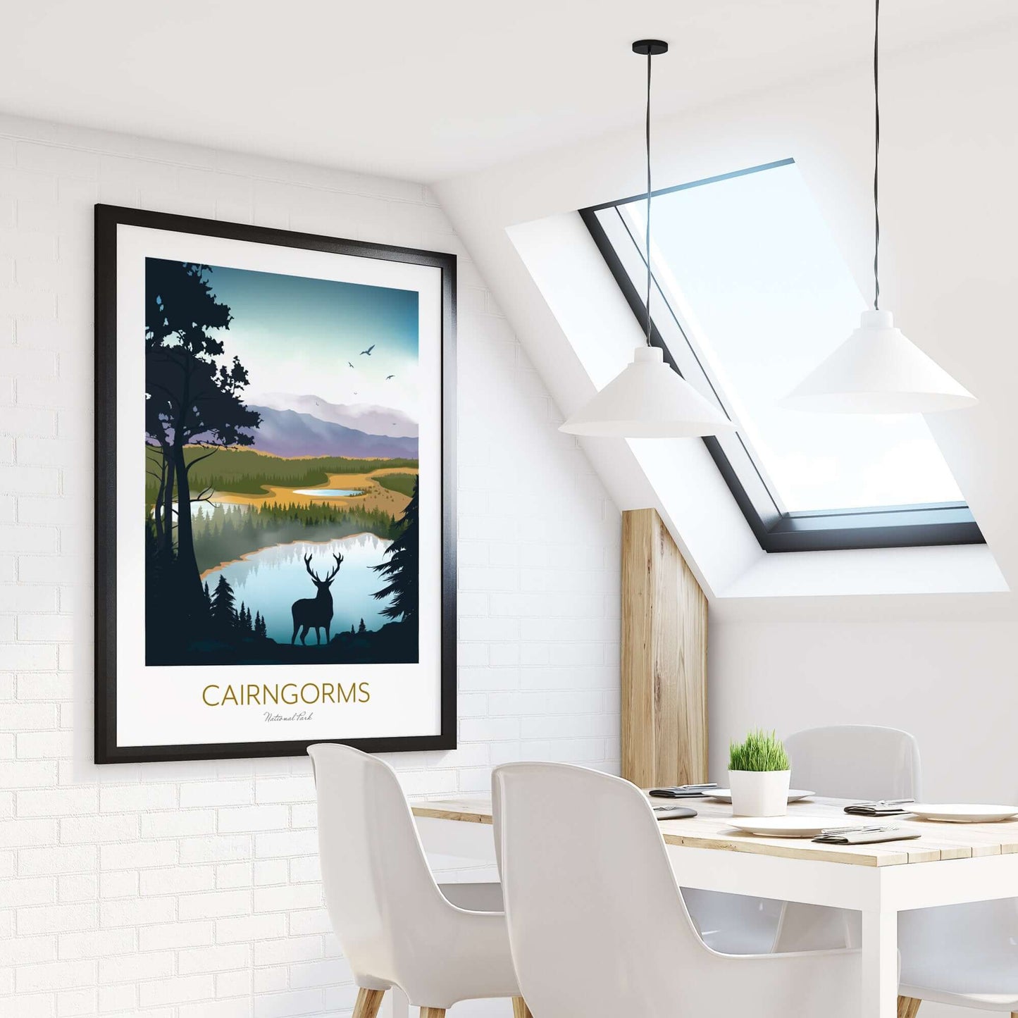 Cairngorms National Park Art Print