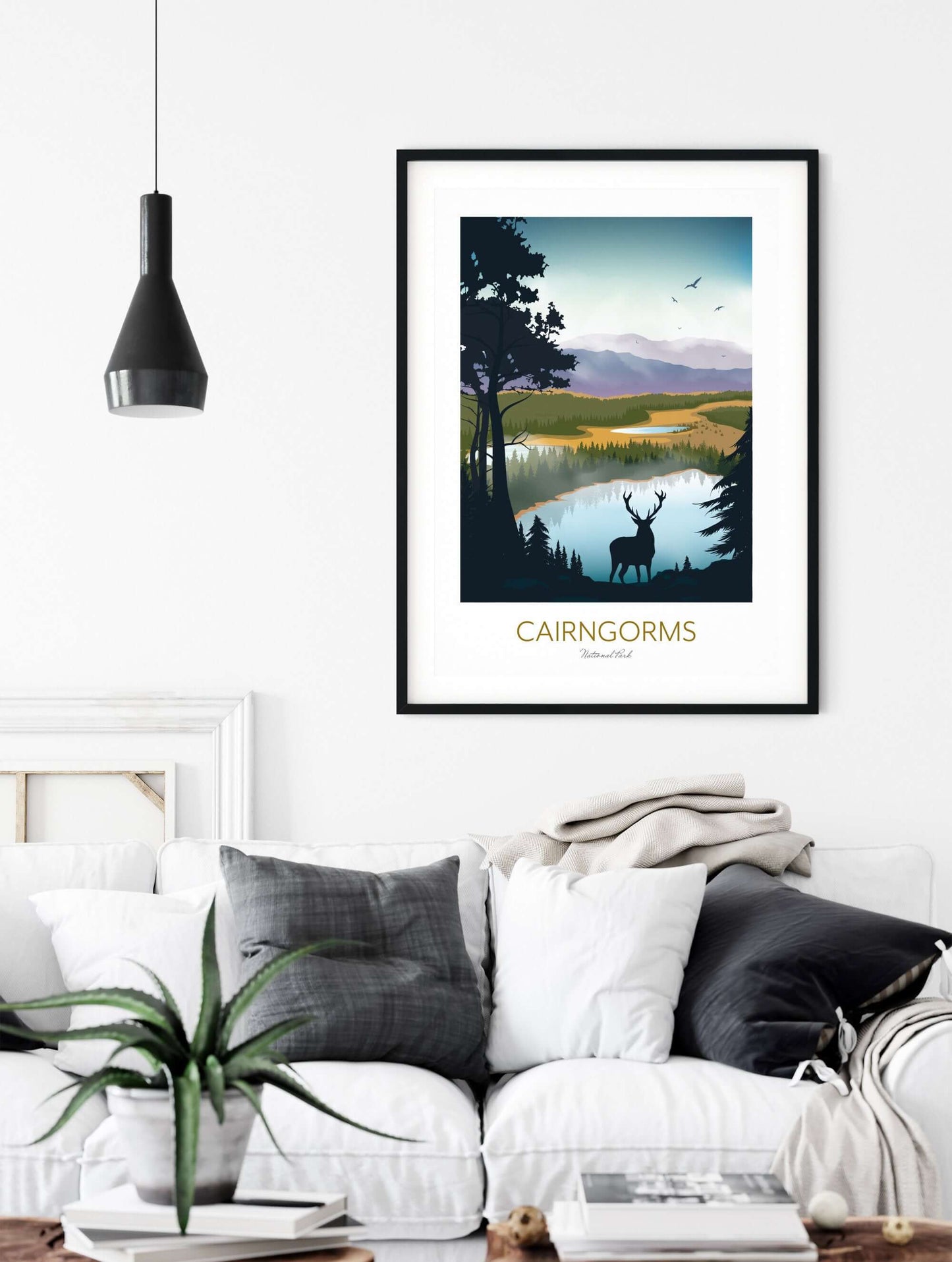 Cairngorms National Park Art Print