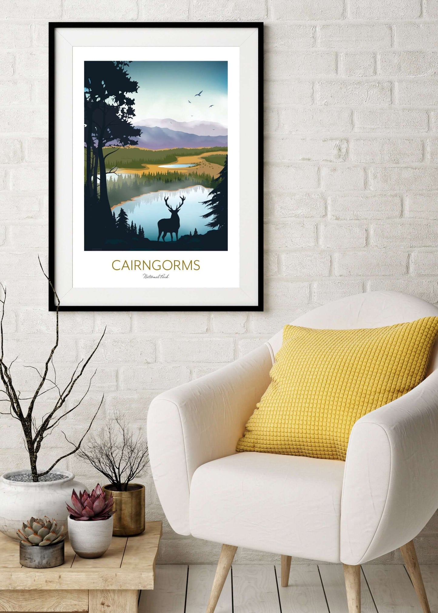 Cairngorms National Park Art Print