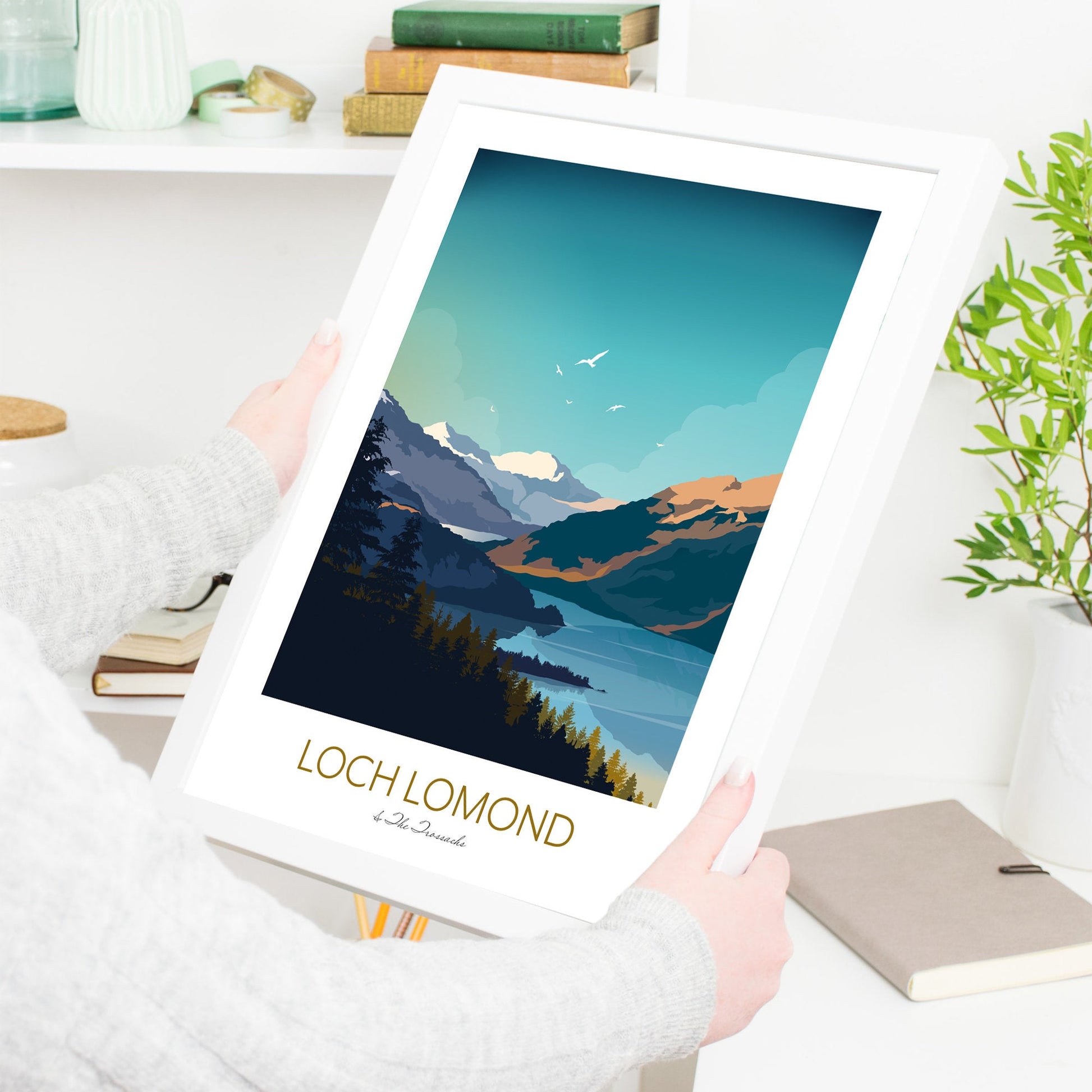 Loch Lomond Wall Art Print