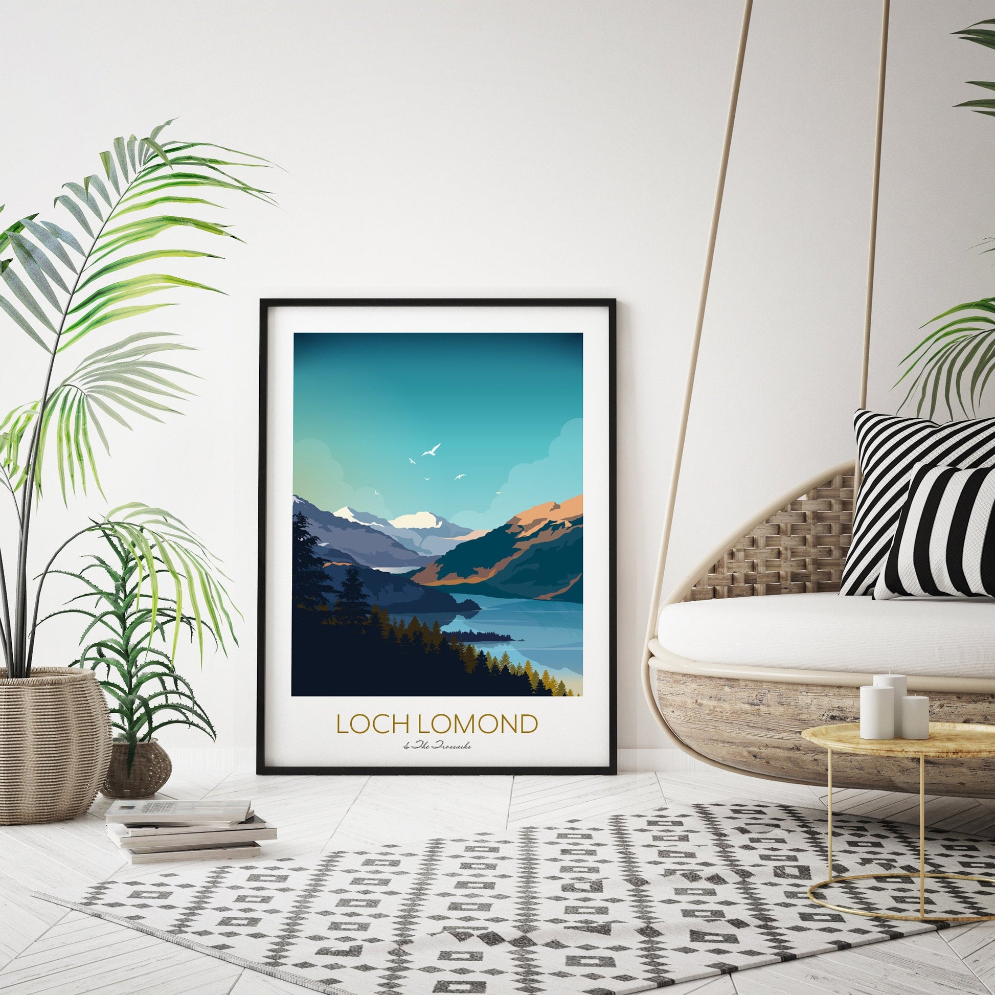 Loch Lomond Wall Art Print